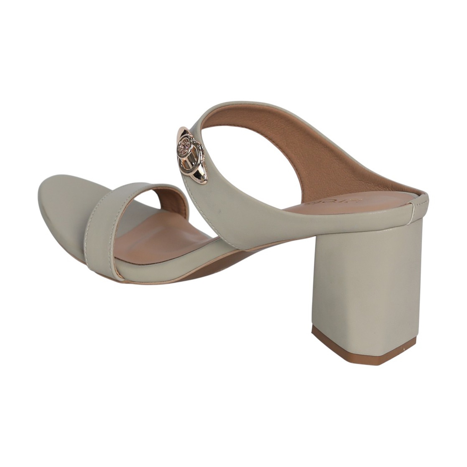 Women Mint Aura Block Heels