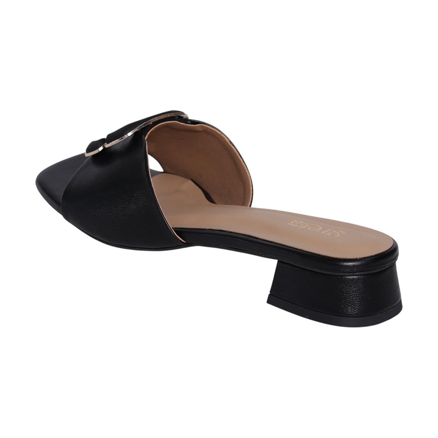 greta | Women Midnight Frame Block Heels|4