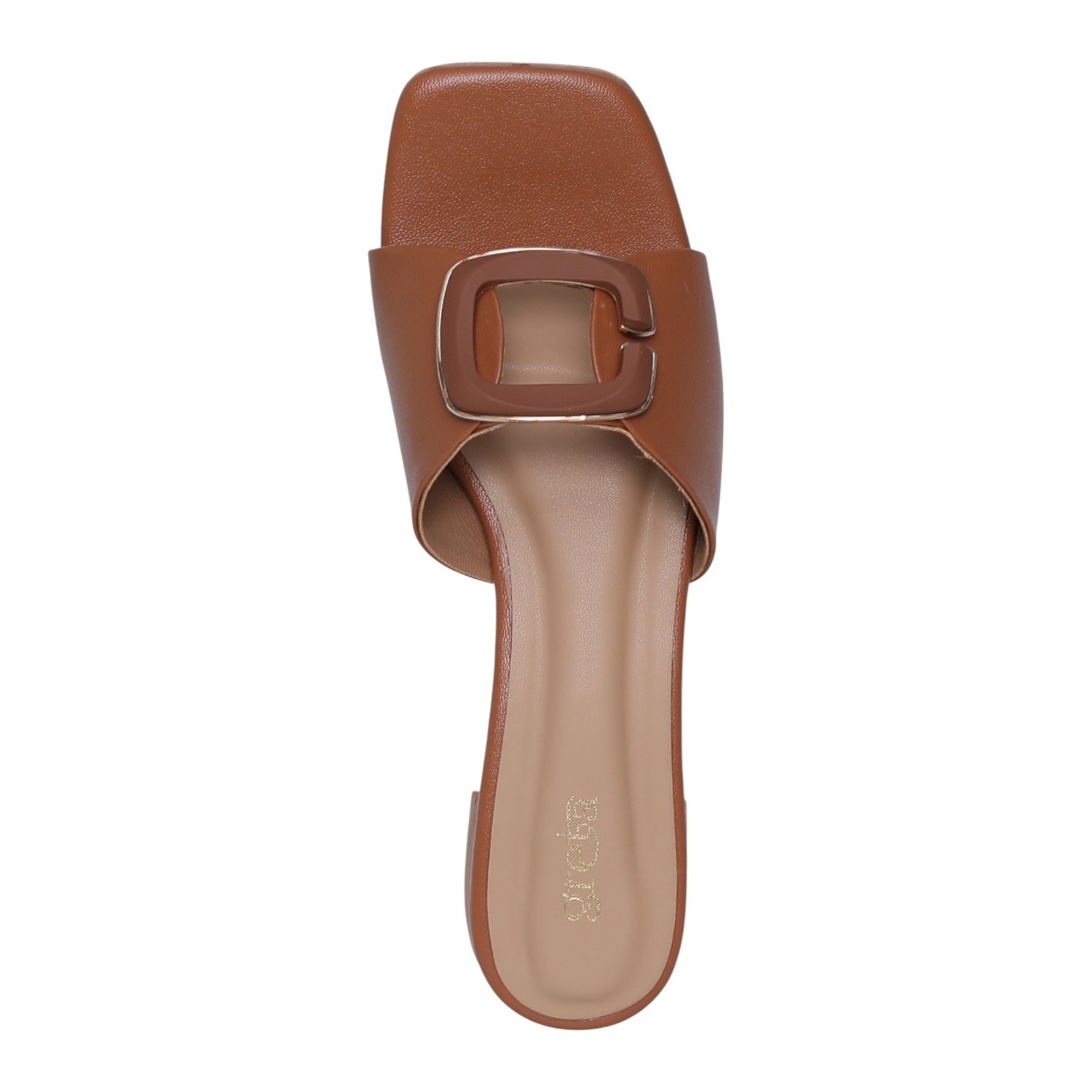 greta | Women Caramel Frame Block Heels|3