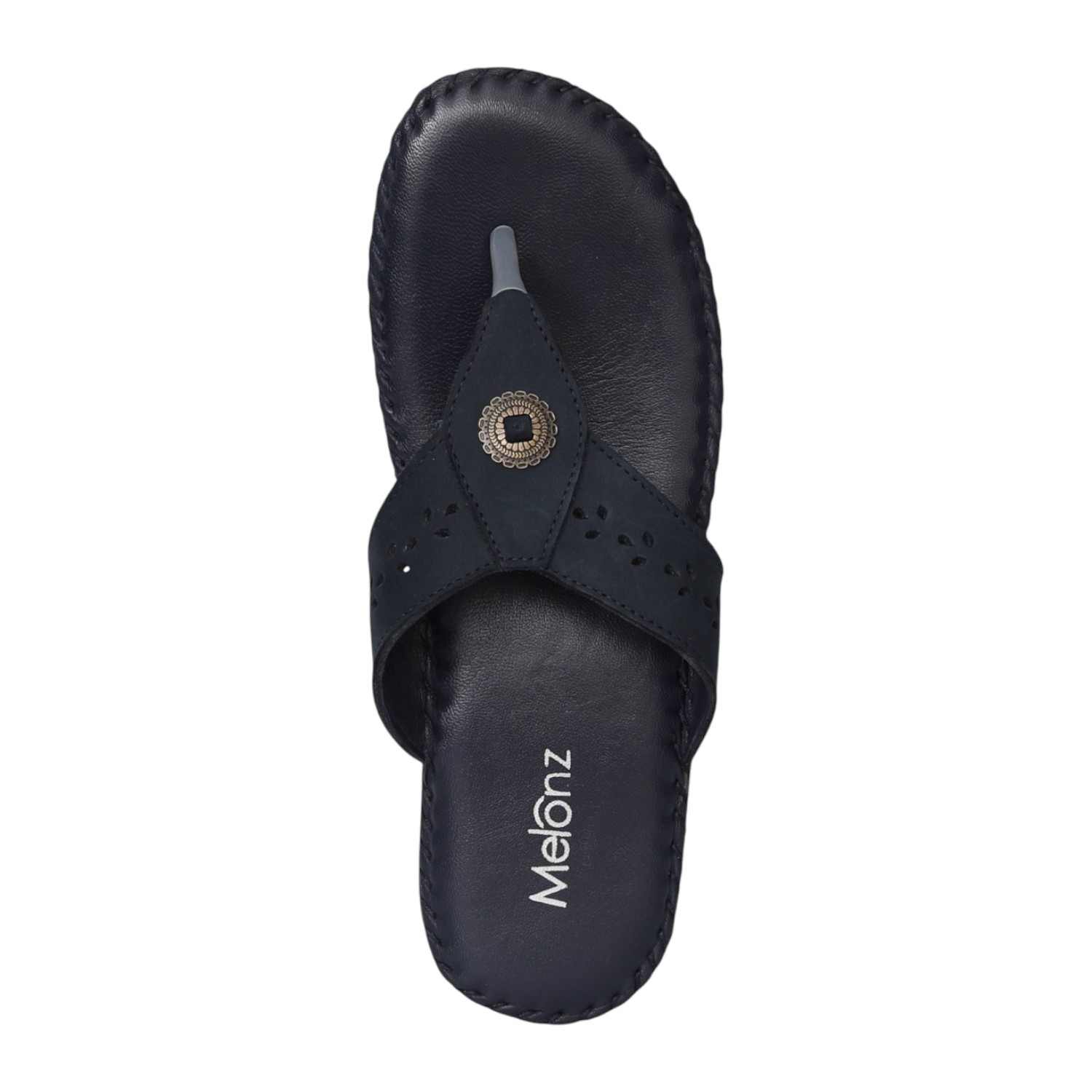 Women Navy Grace Wedge Sandals