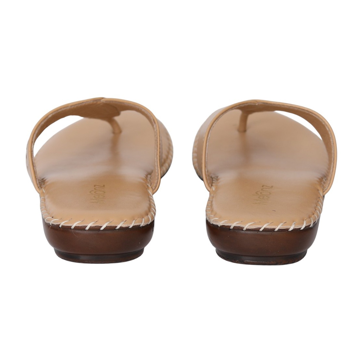 Women Beige Soft Walk Sandals