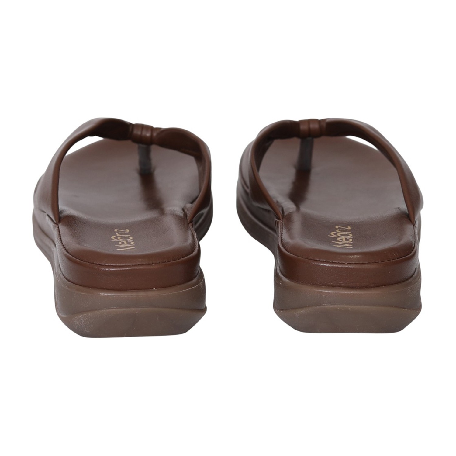 Women Brown Soft Knot Sandals