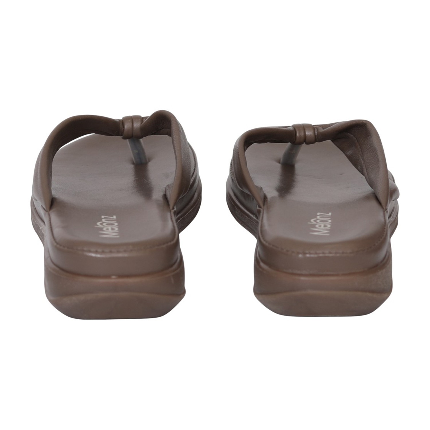 Women Chickoo Soft Knot Sandals