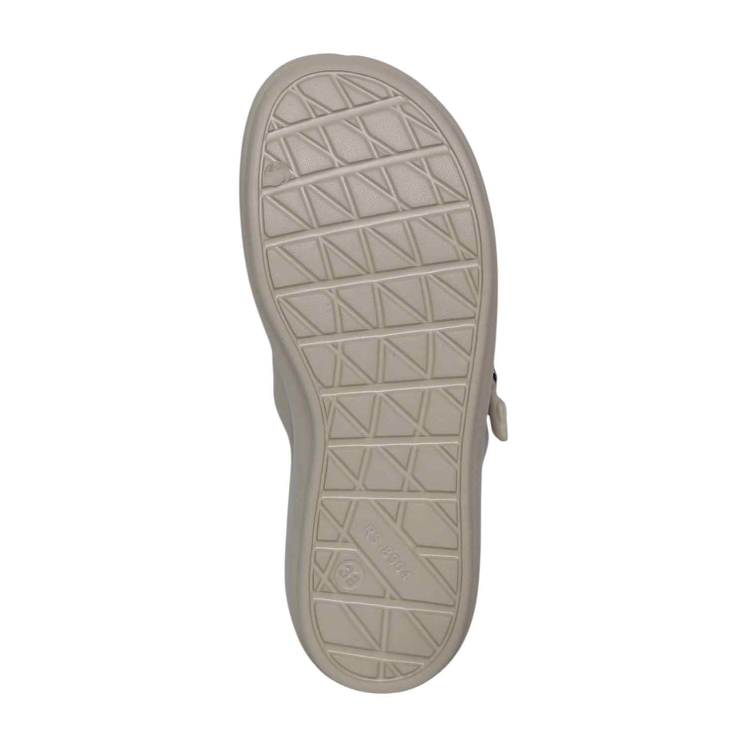 Women Khaki Buckle Strap Comfort Wedges