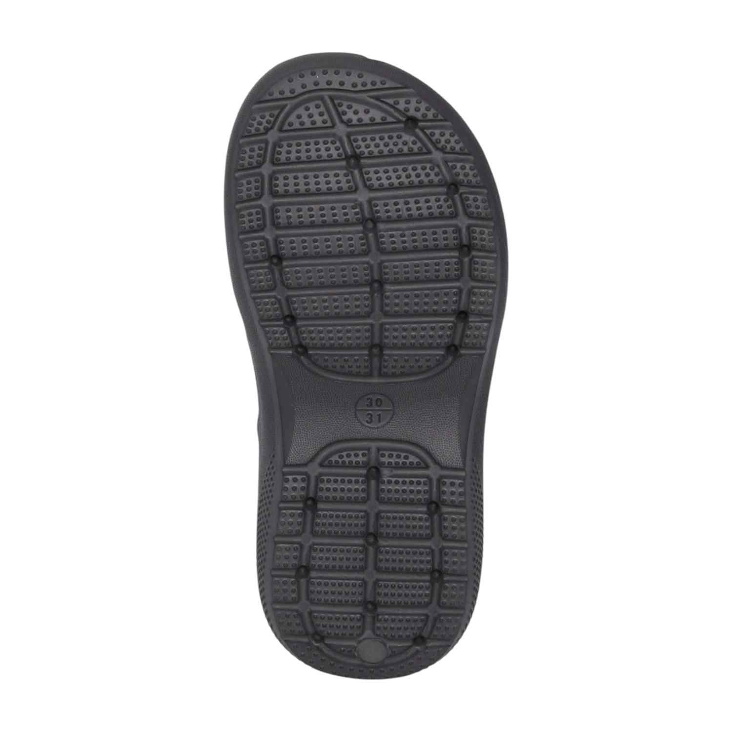 Kids Dark Navy Cartoon Patch Sandals