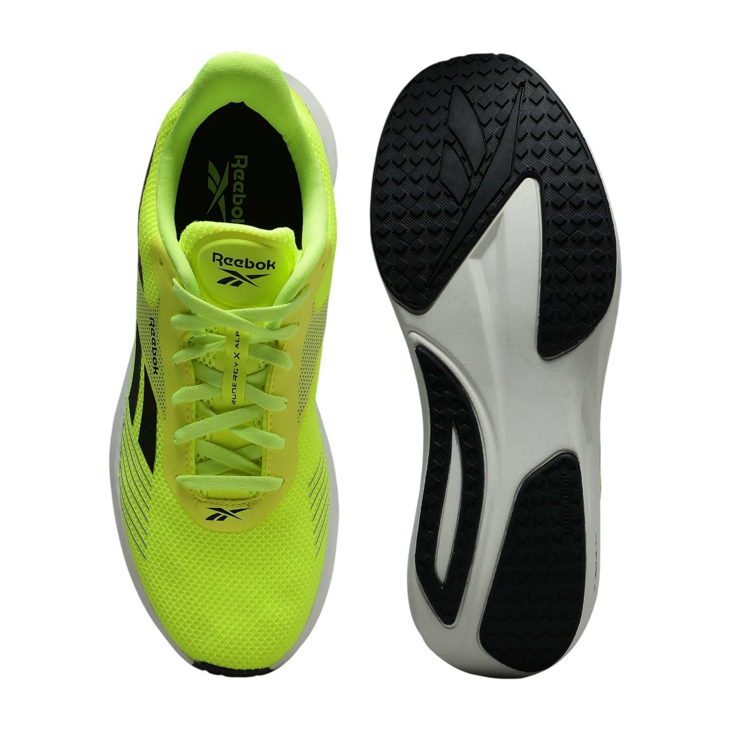 Men Yellow Runergy X Alpha M - Men Green Running Shoes