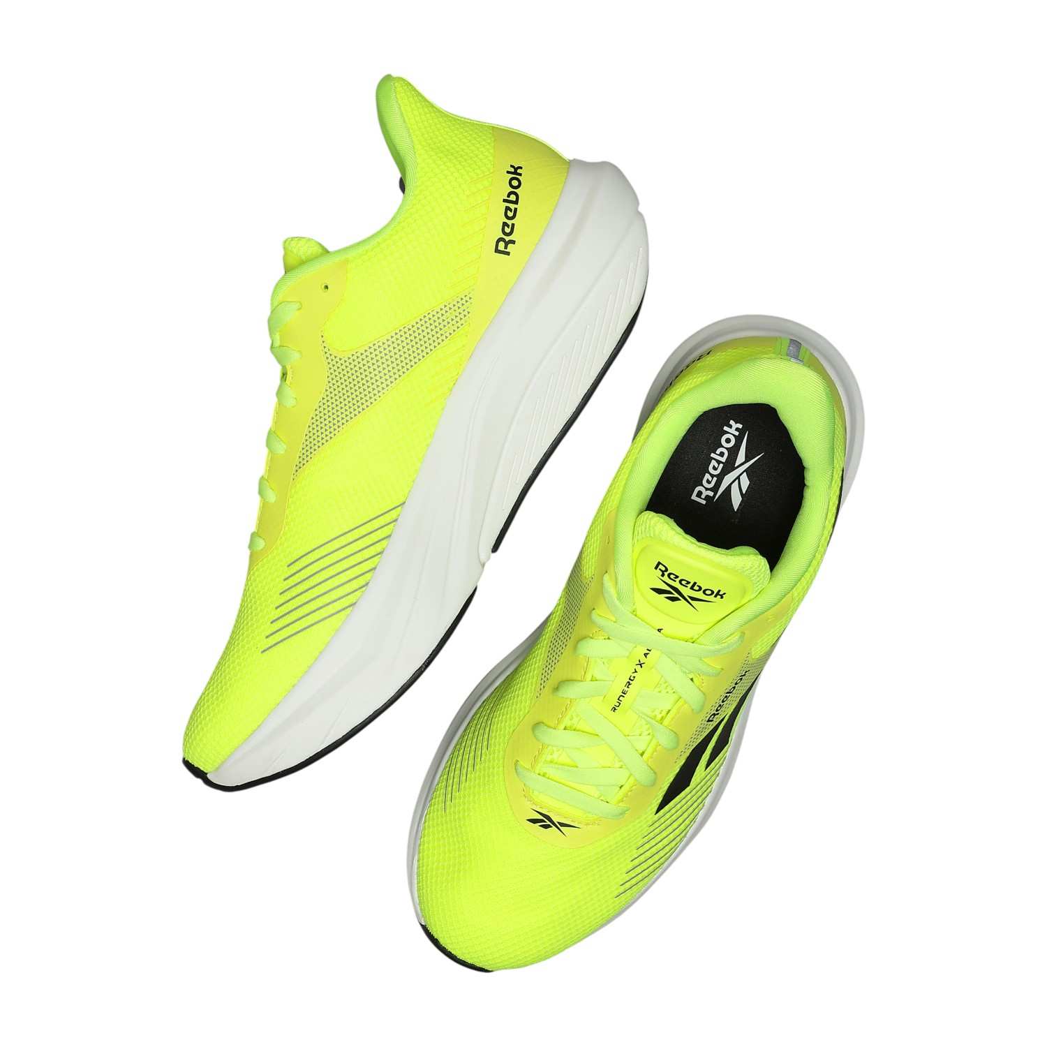 Men Yellow Runergy X Alpha M - Men Green Running Shoes