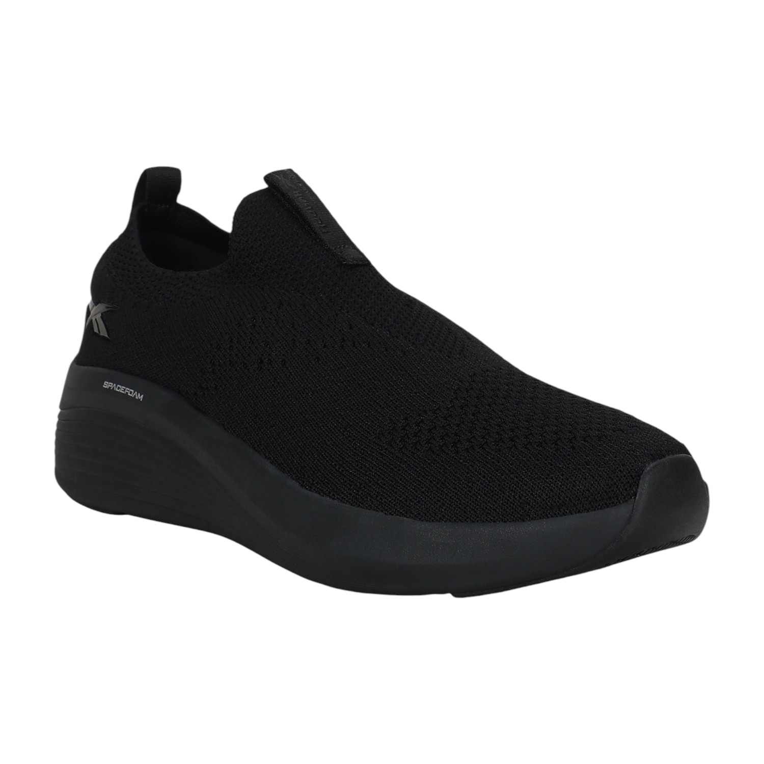 Women Black Spacefoam Zoe - Men Black Walking Shoes
