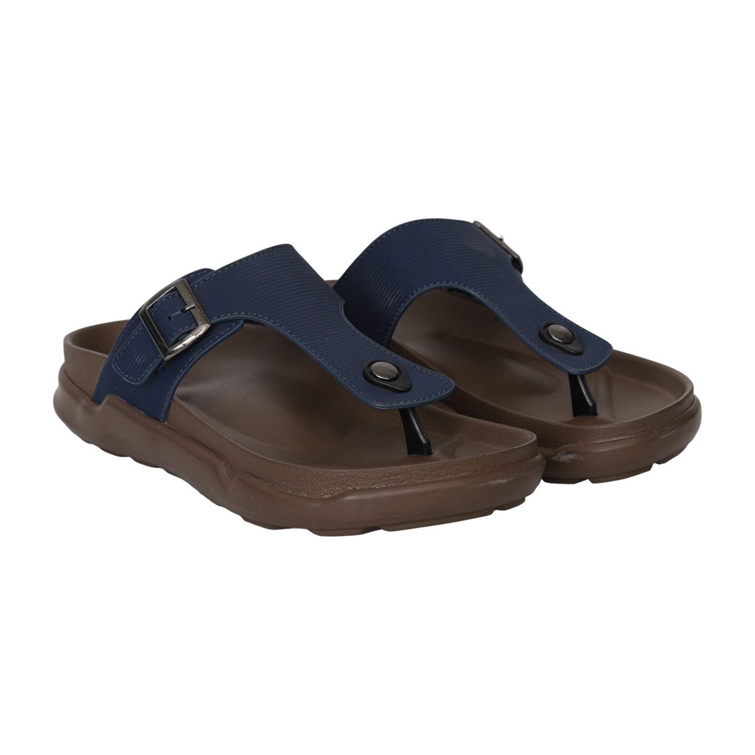 Men Blue Tideforge Thong Slides