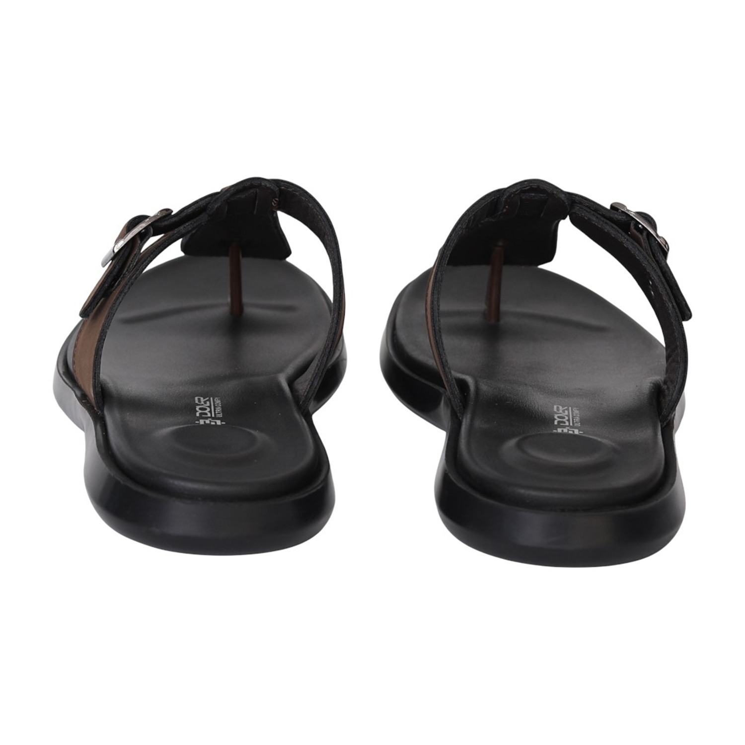 Men Brown FieldStep Buckle Sandals