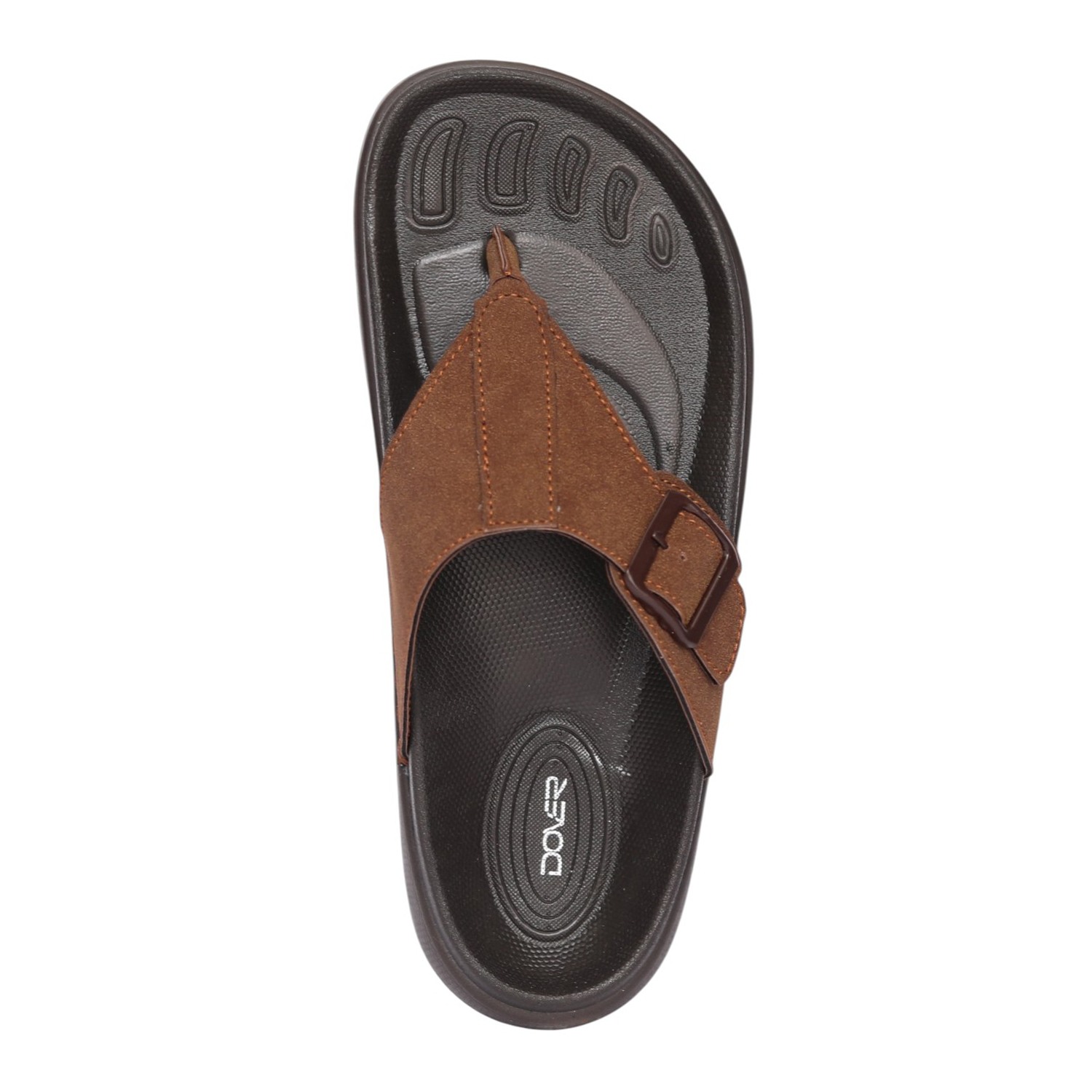 Men Tan Sol Relaxed Toe-Post Sandals