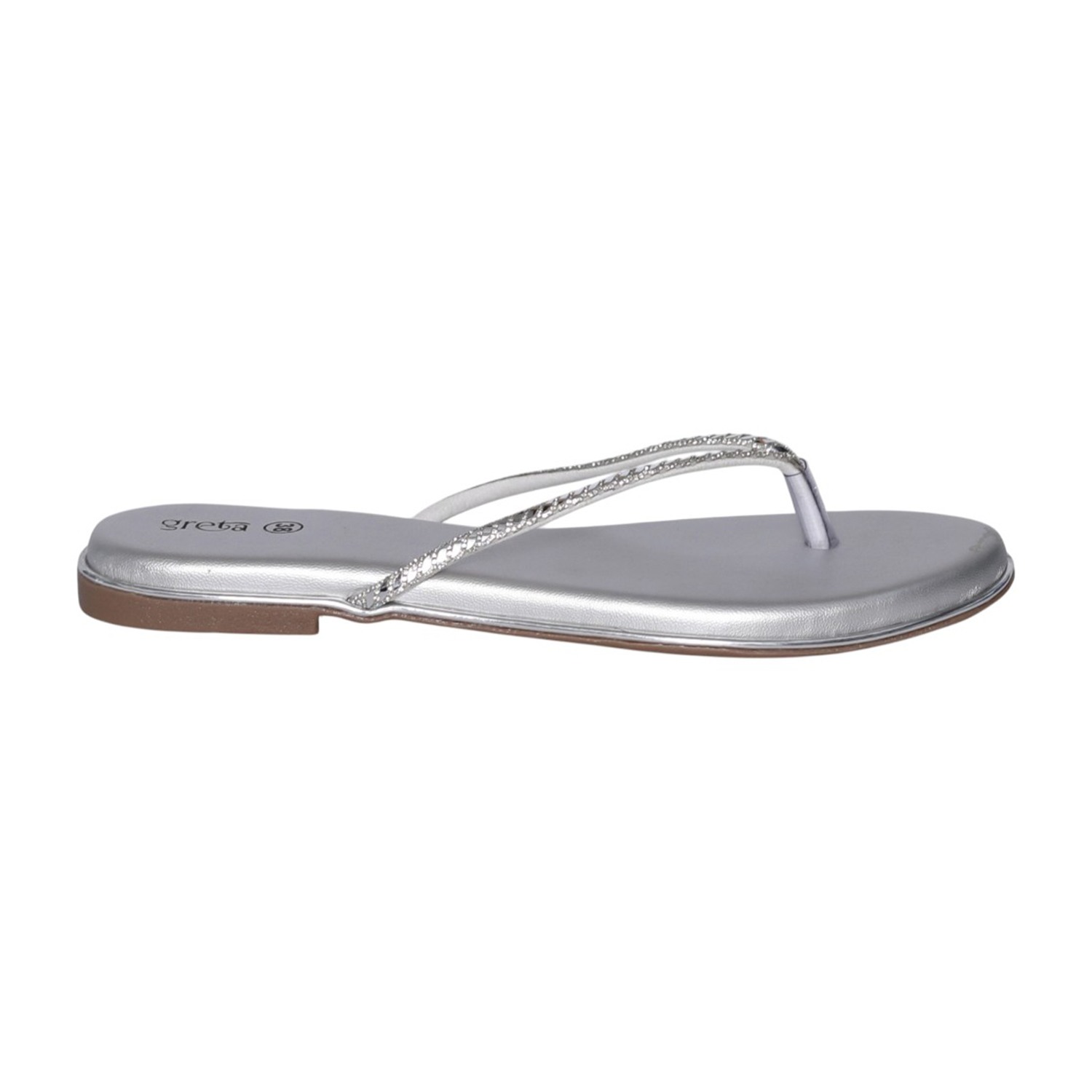 greta | Women Embellished Flip-Flop Sandals|2