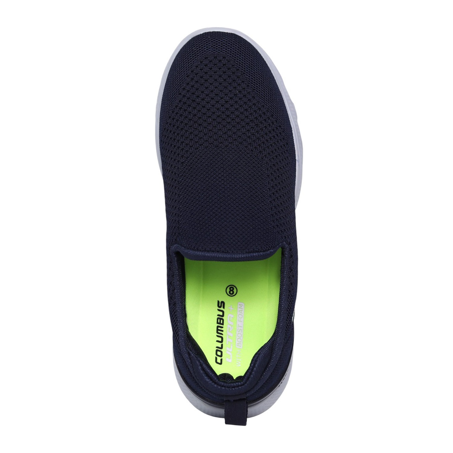 Alfawalk Navy Men’s Lightweight Slip-On Walking Shoes