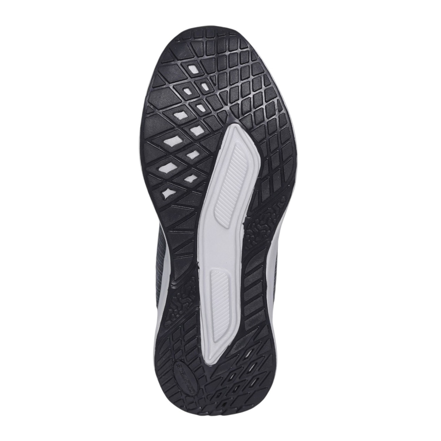 Men’s Dark Grey Lace-Up Running Shoes