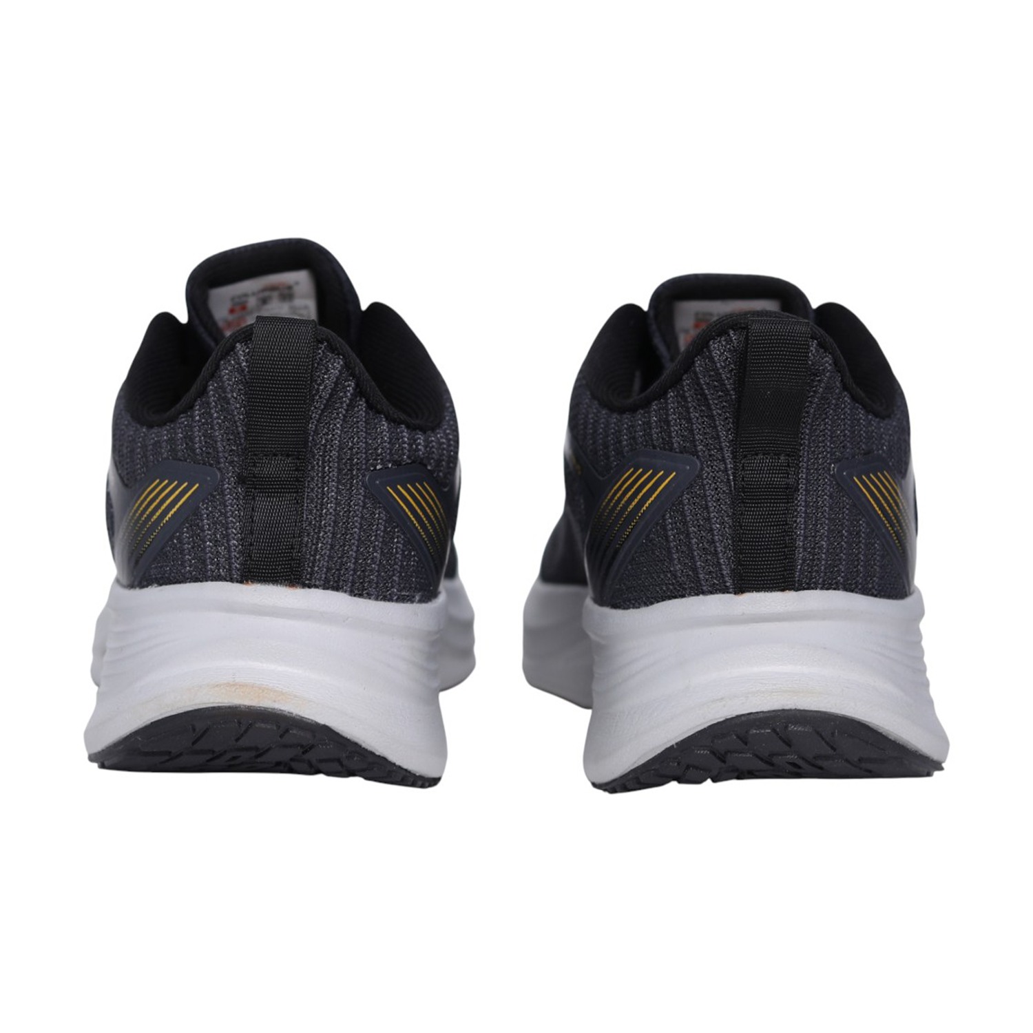 Men’s Dark Grey Lace-Up Running Shoes