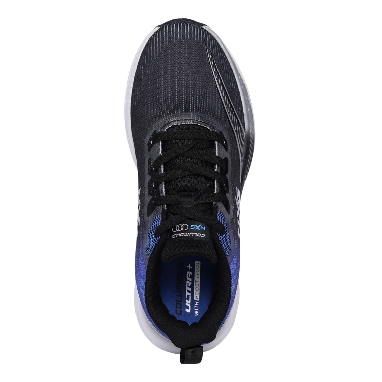 Downtown Blue Black Men's Performance Running Shoes