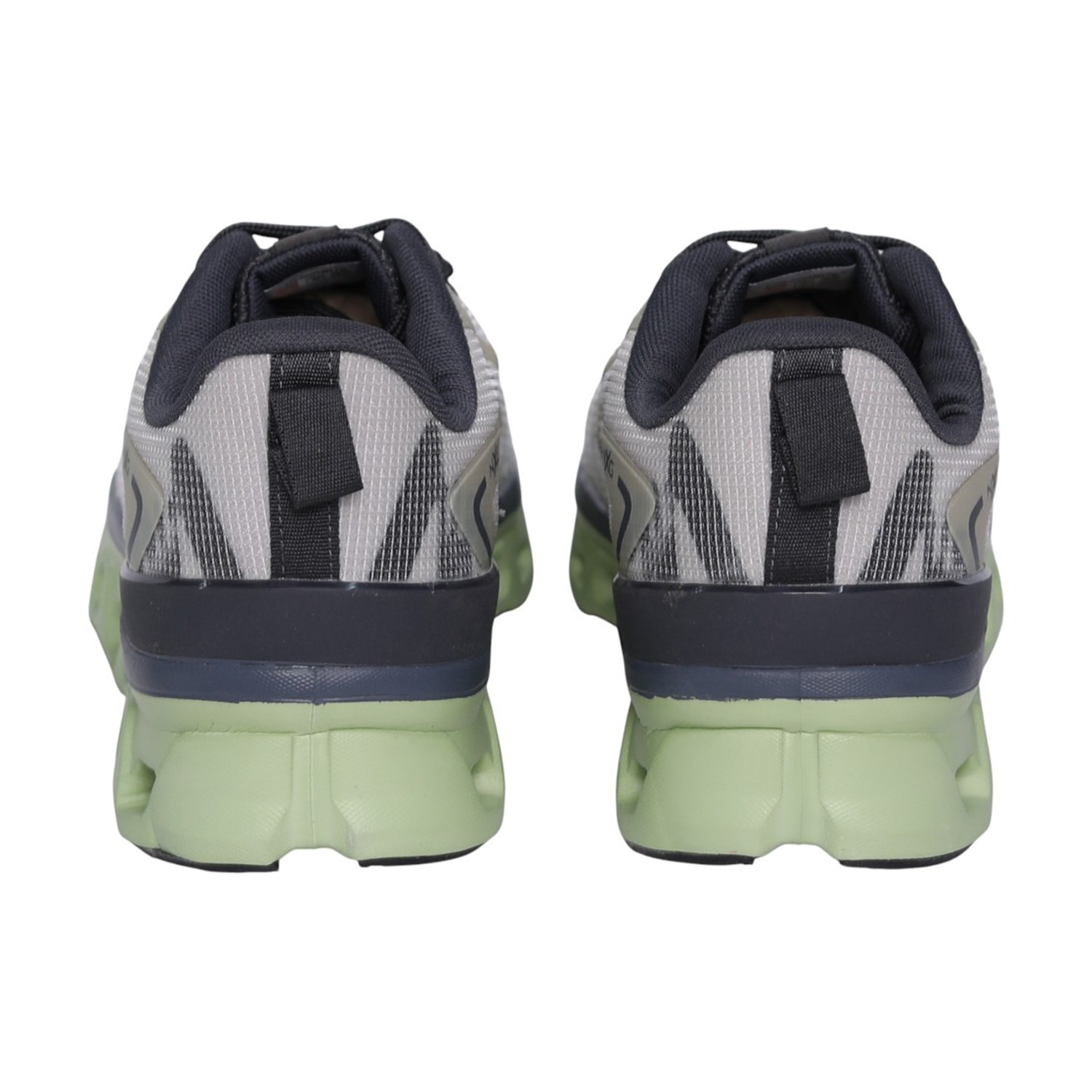Columbus | Men’s NXG White & Green Lace-Up Running Shoes|6