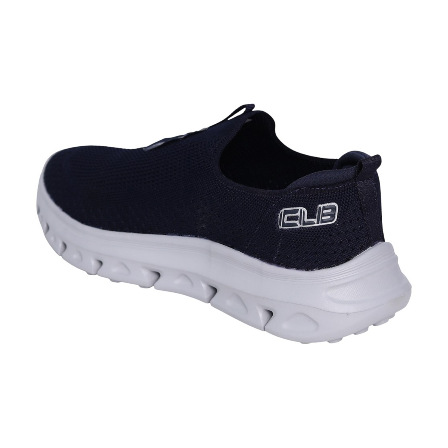 Men’s Grey Silver Slip-On Walking Shoes