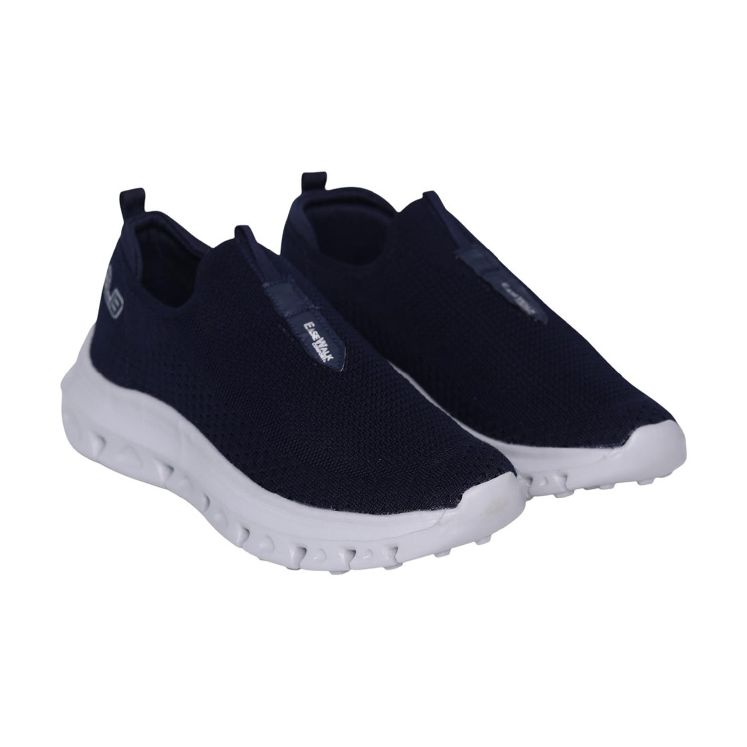 Men’s Grey Silver Slip-On Walking Shoes