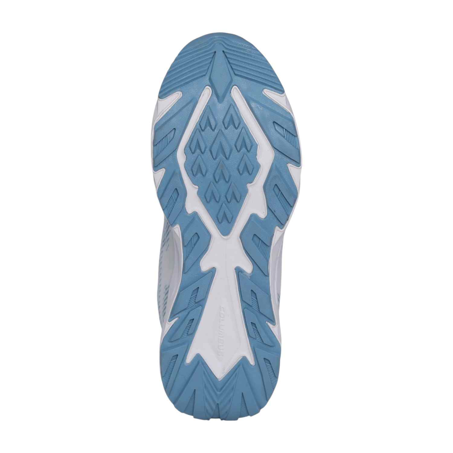 Impulse White & Pista Blue Men’s Performance Running Shoes