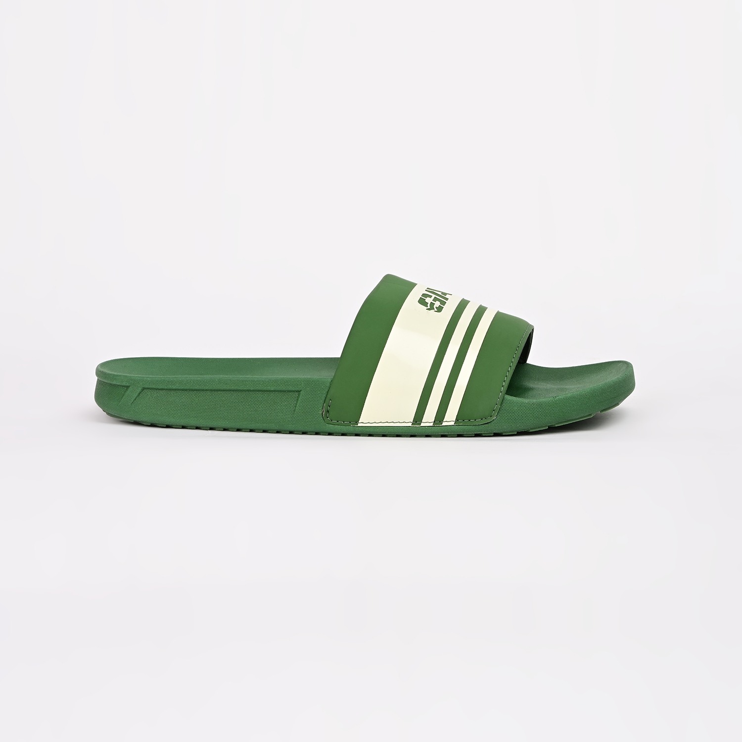 GAS | Men PulseAir Green White Sliders|0