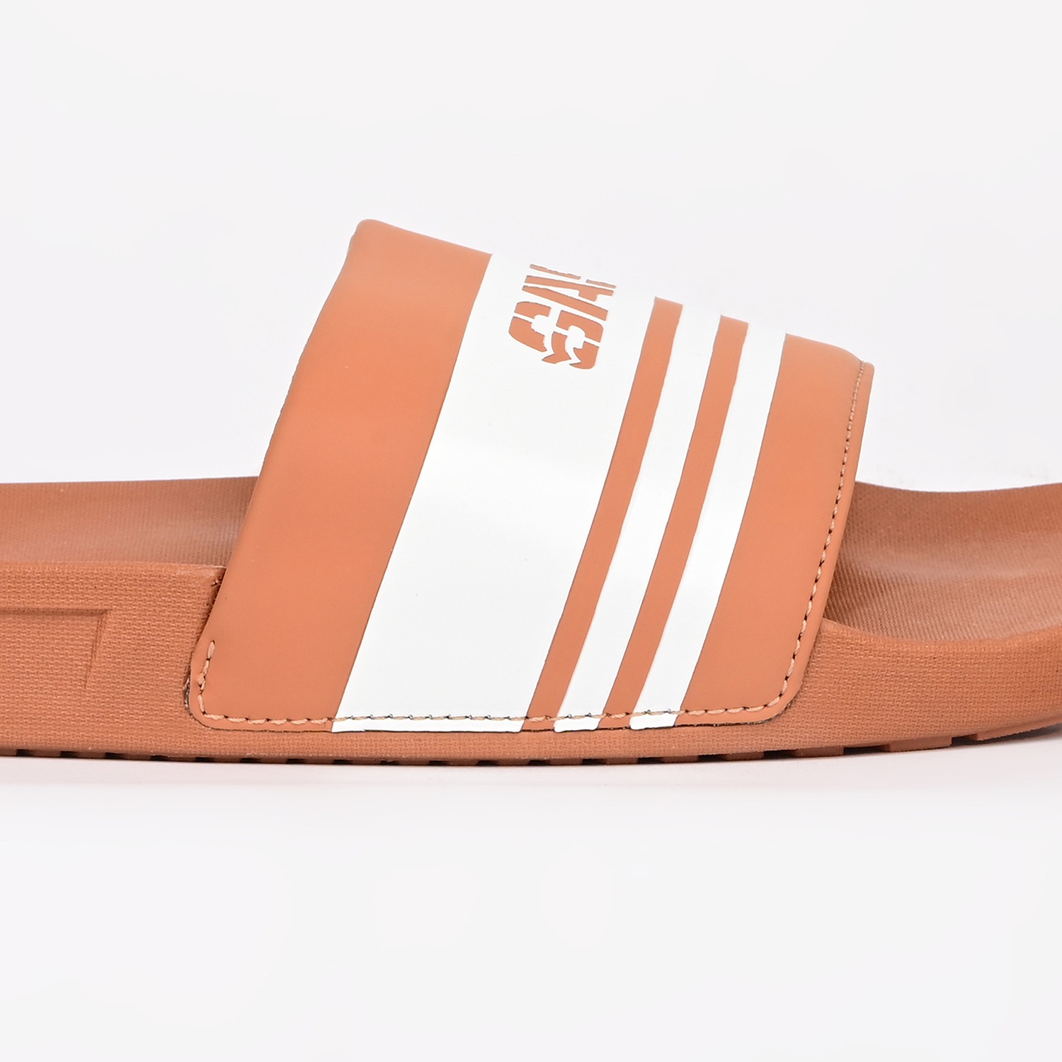 GAS | Men PulseAir Tan White Sliders|6