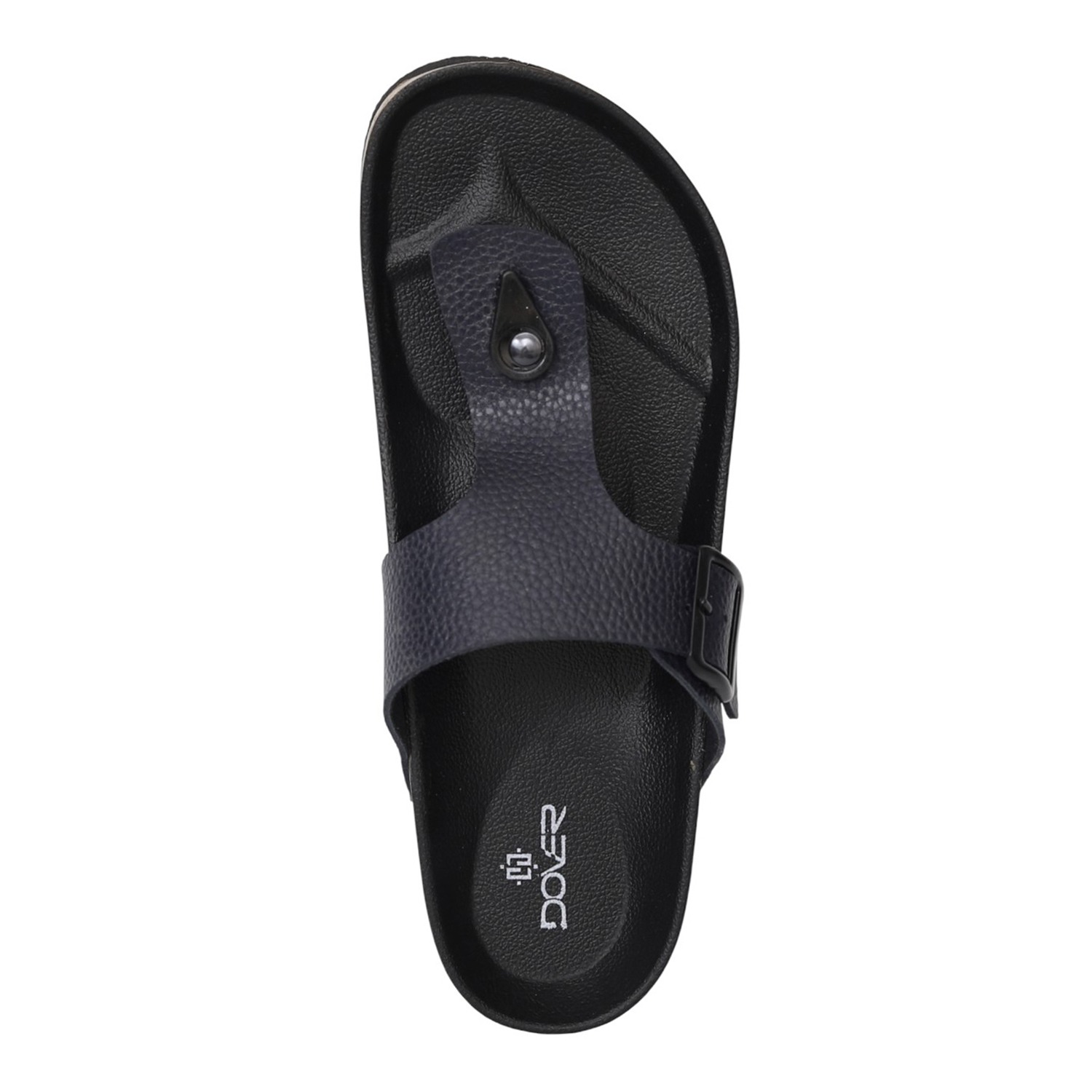 Men Black DuneCork Thong Slides