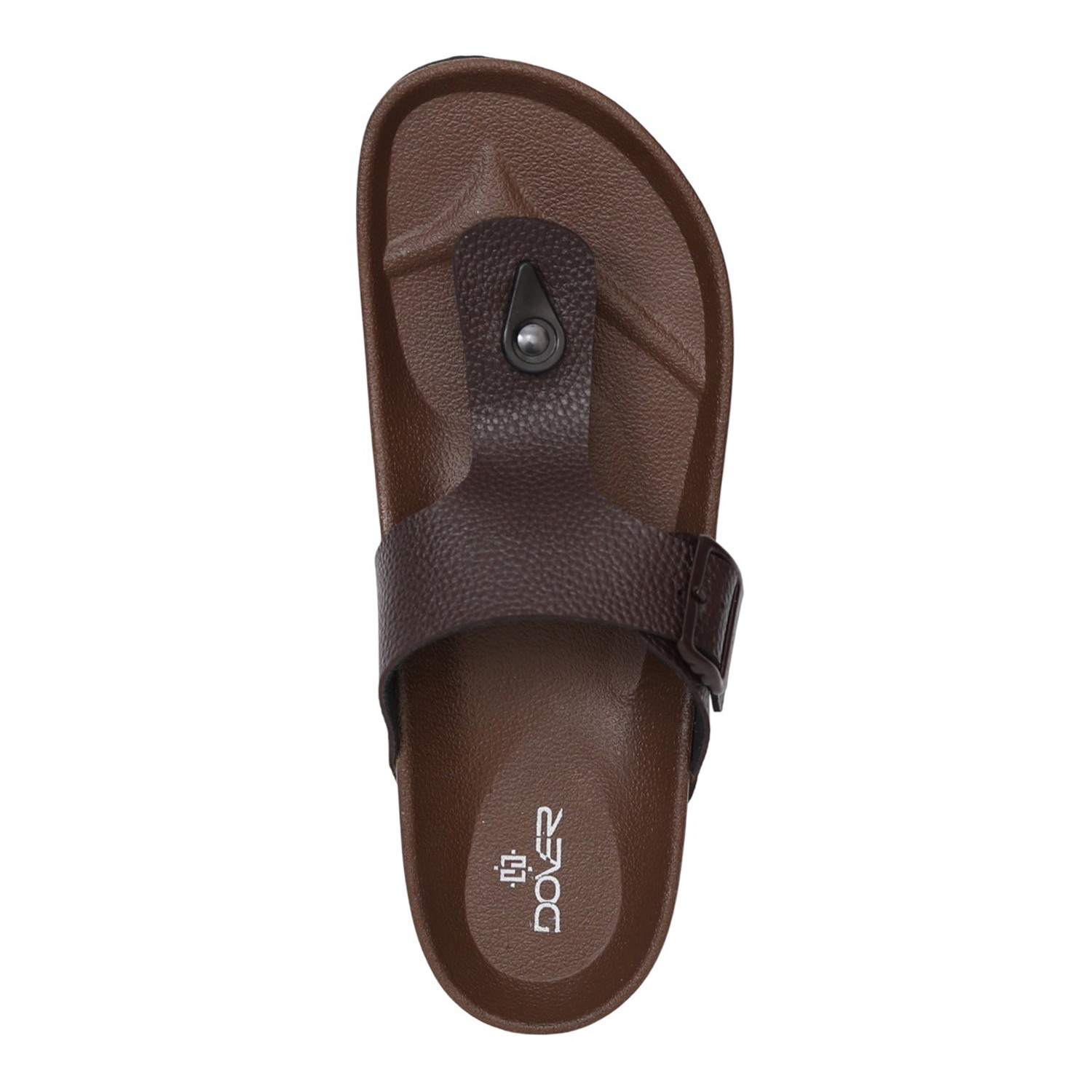 Men Brown DuneCork Thong Slides