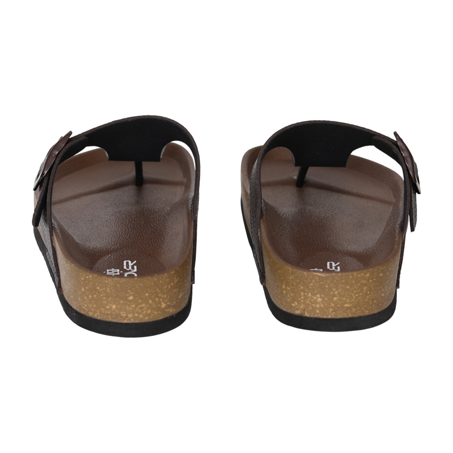 Men Brown DuneCork Thong Slides