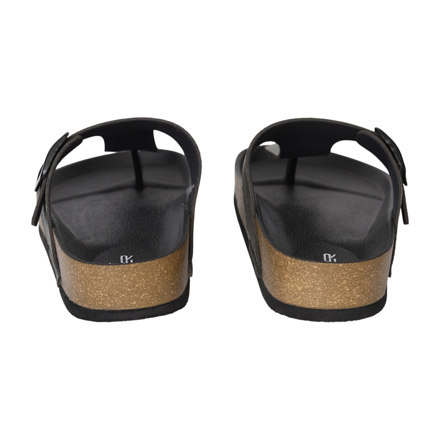 Men Olive DuneCork Thong Slides