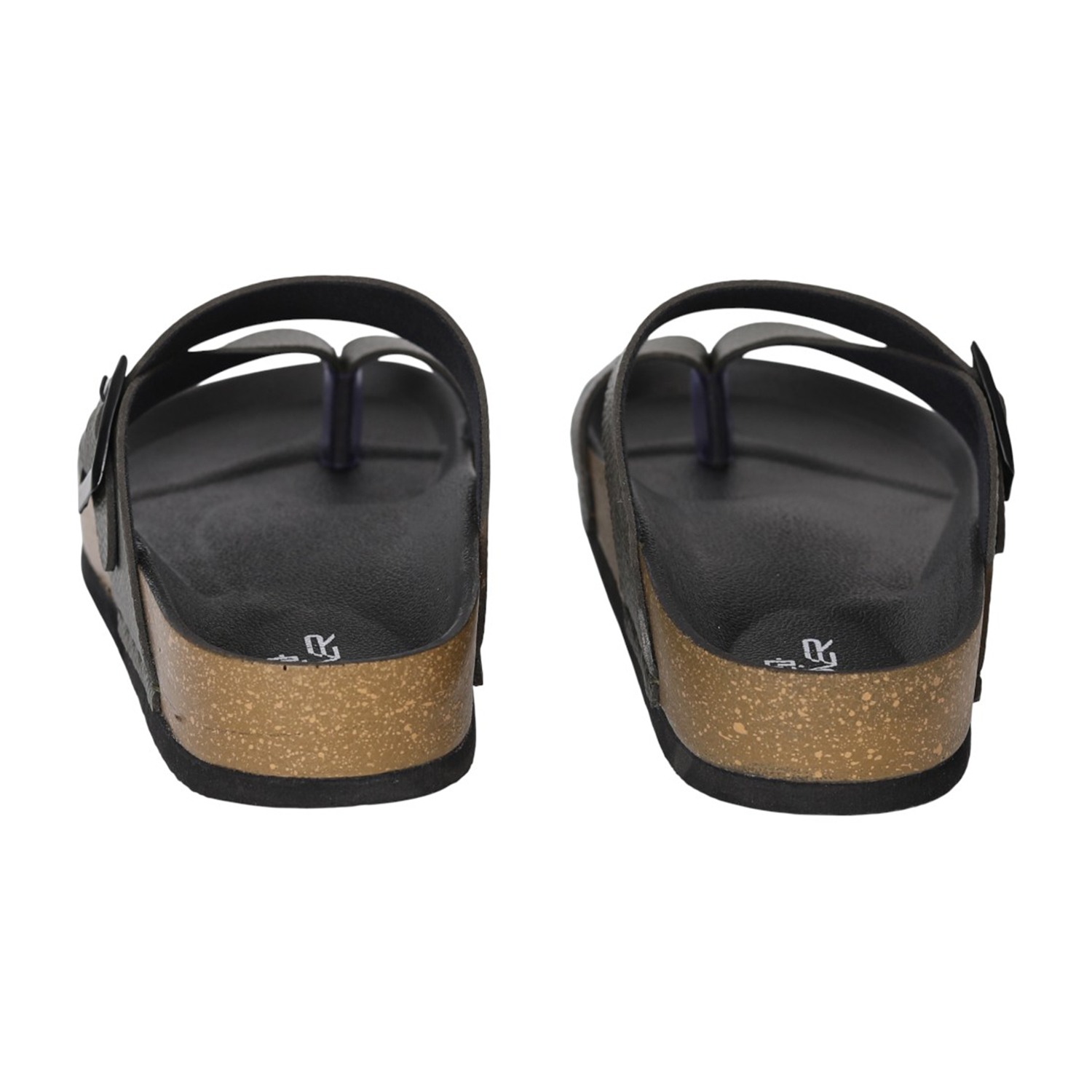 Men Green FormCork Thong Slides