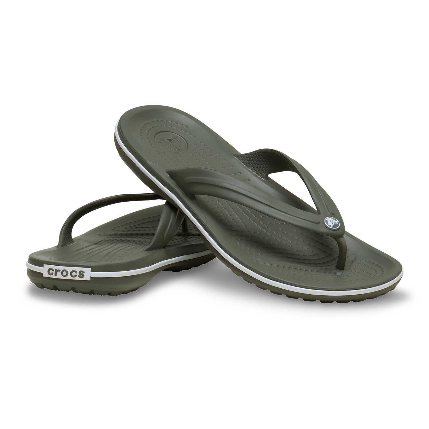 Lightweight Comfort Flip-Flops – Olive Green