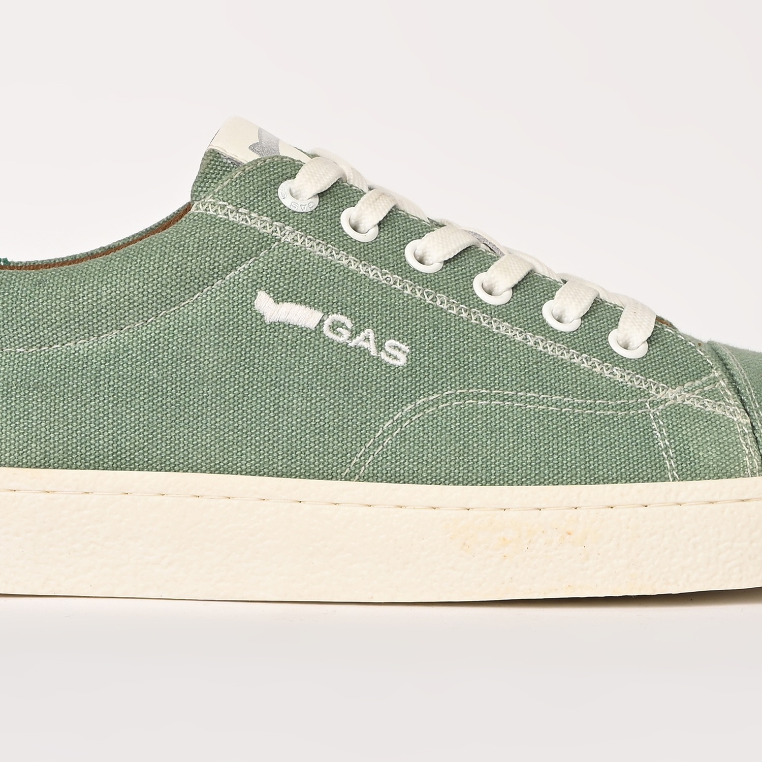 GAS | GAS Men Alpha-77 Green Sneakers|3