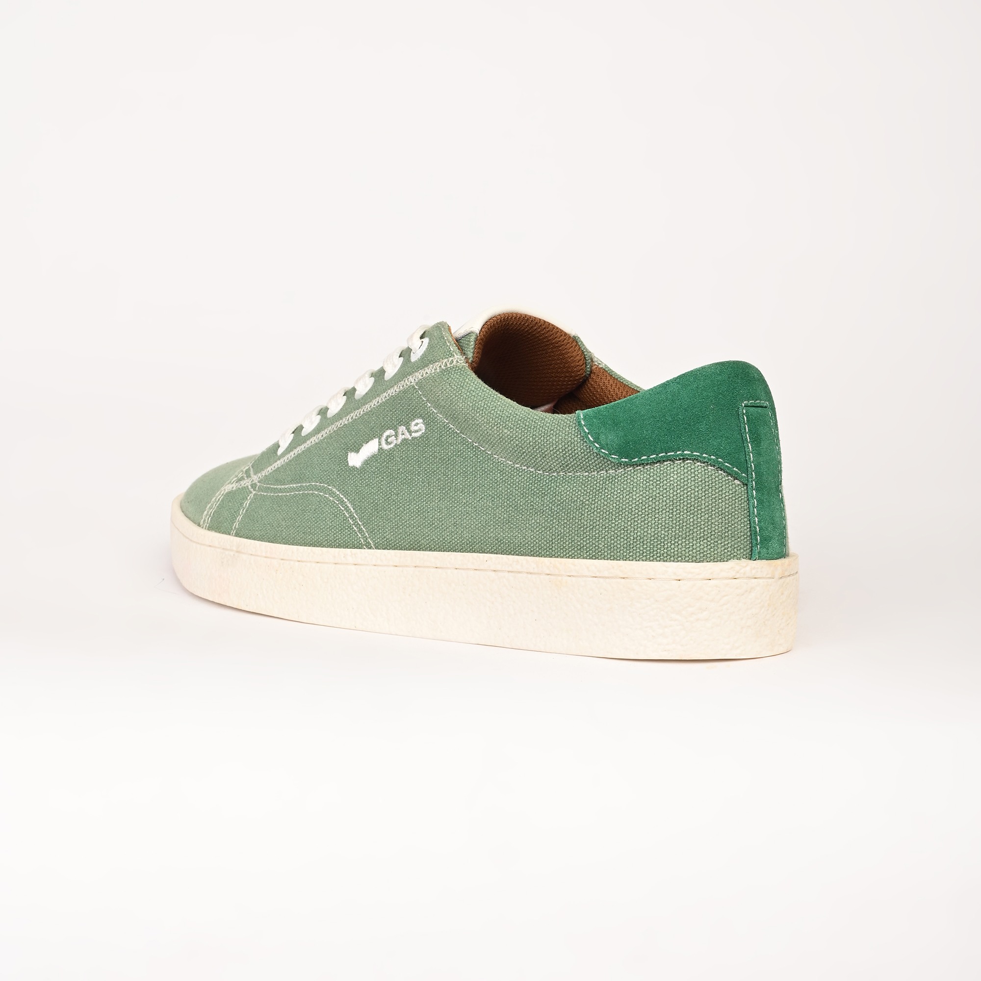 GAS | GAS Men Alpha-77 Green Sneakers|7