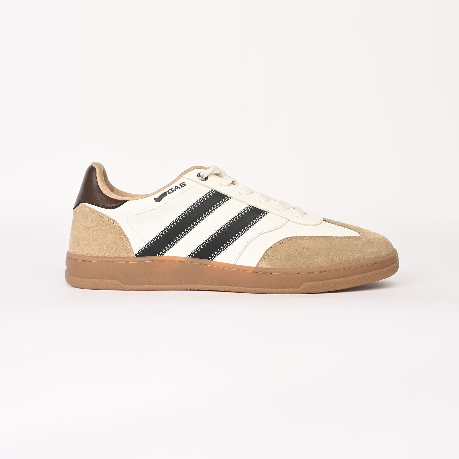 Men Vertigo Black Beige Sneakers