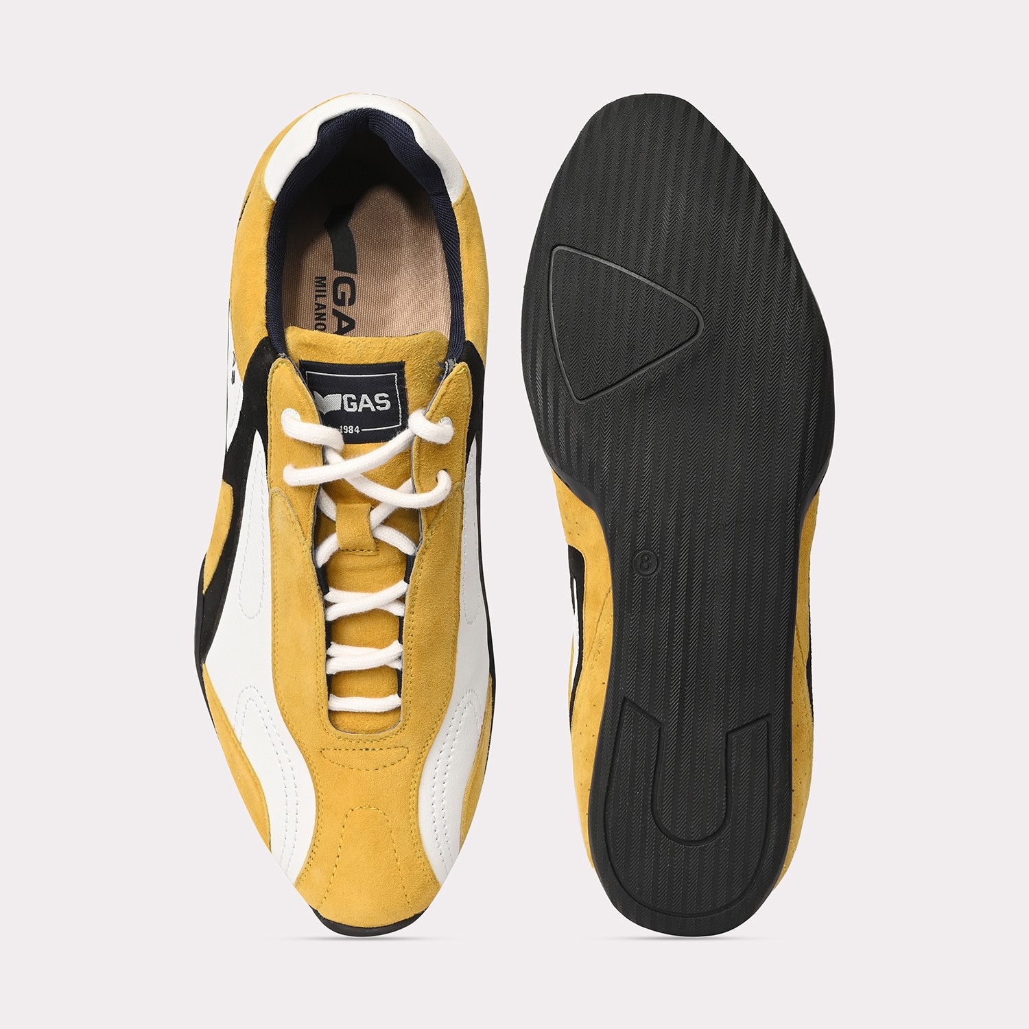 GAS | Men Drift-X Yellow Casual Sneakers|6