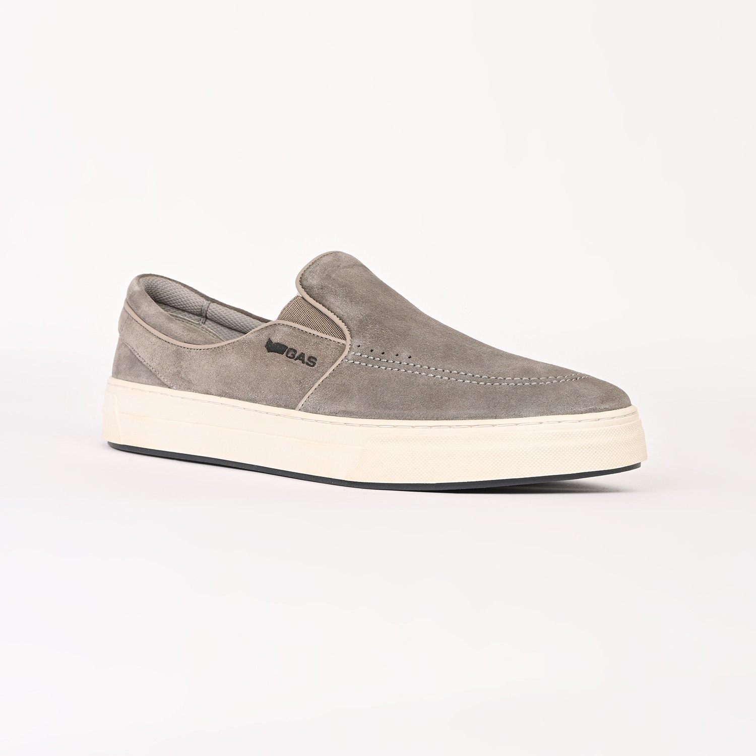 GAS | Men Zippi Grey Loafers|3