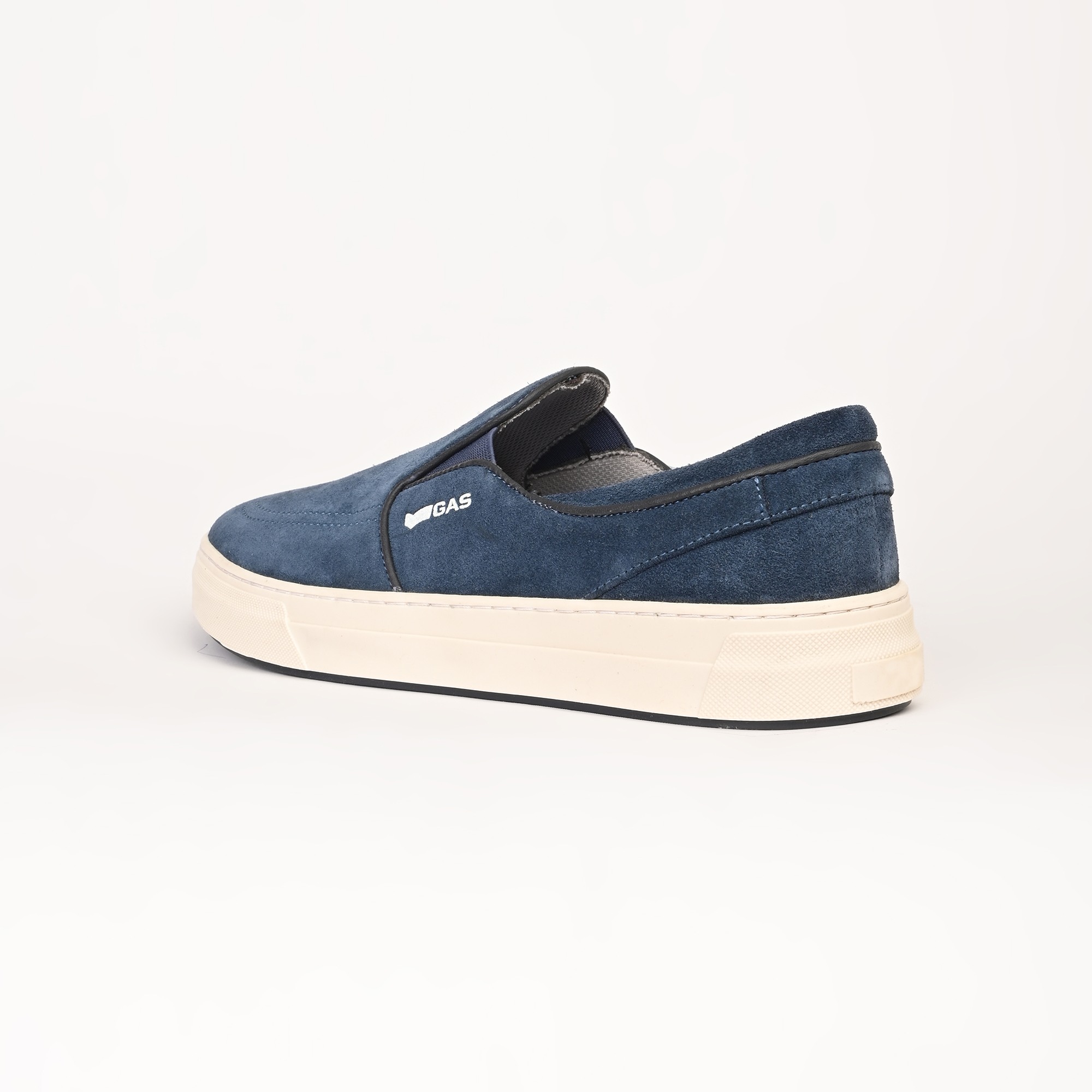 GAS | Men Zippi Navy Loafers|5