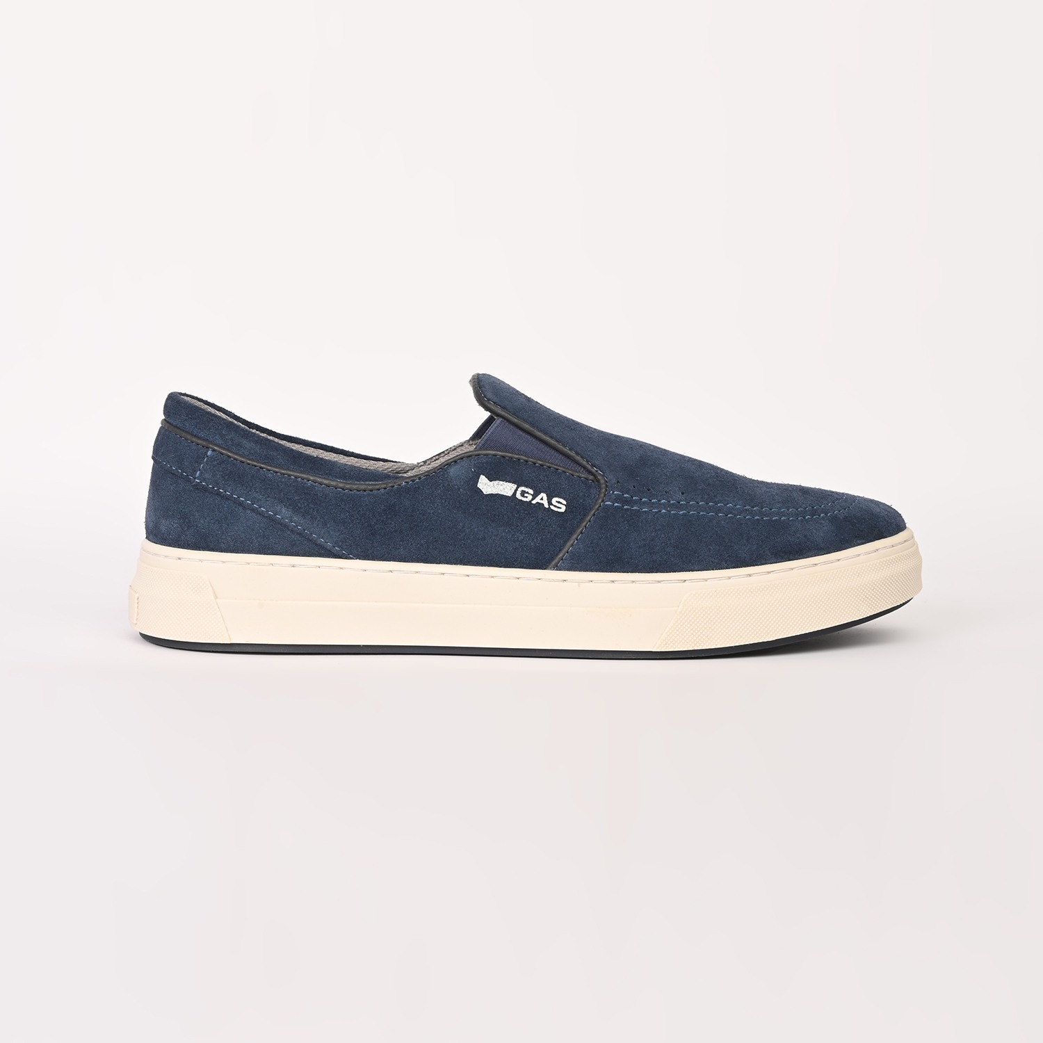 GAS | Men Zippi Navy Loafers|1