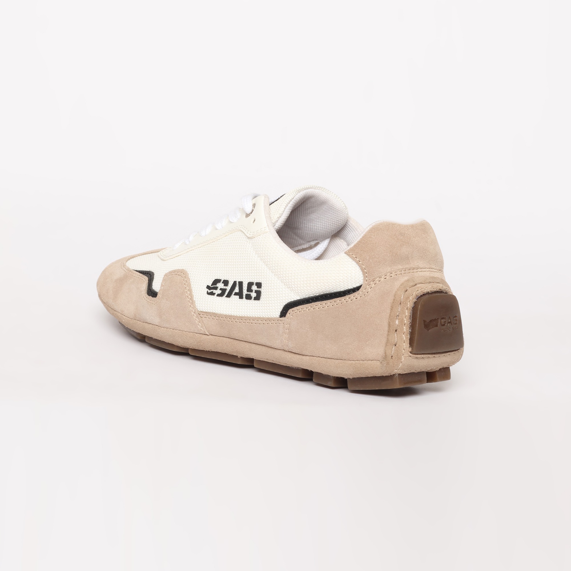 Men White Beige Fortezza Casual Sneaker
