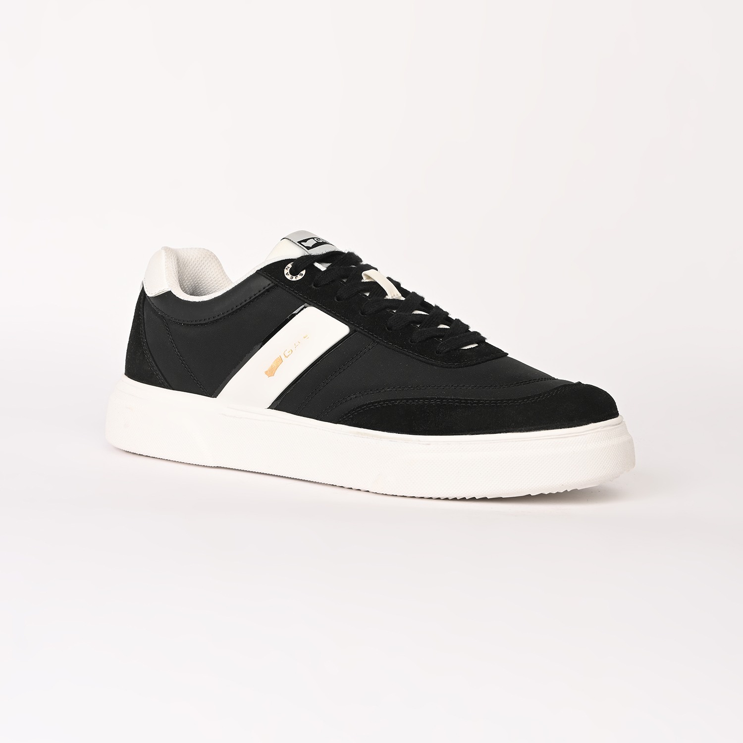 GAS | Men Luciano Black Casual Sneakers|3