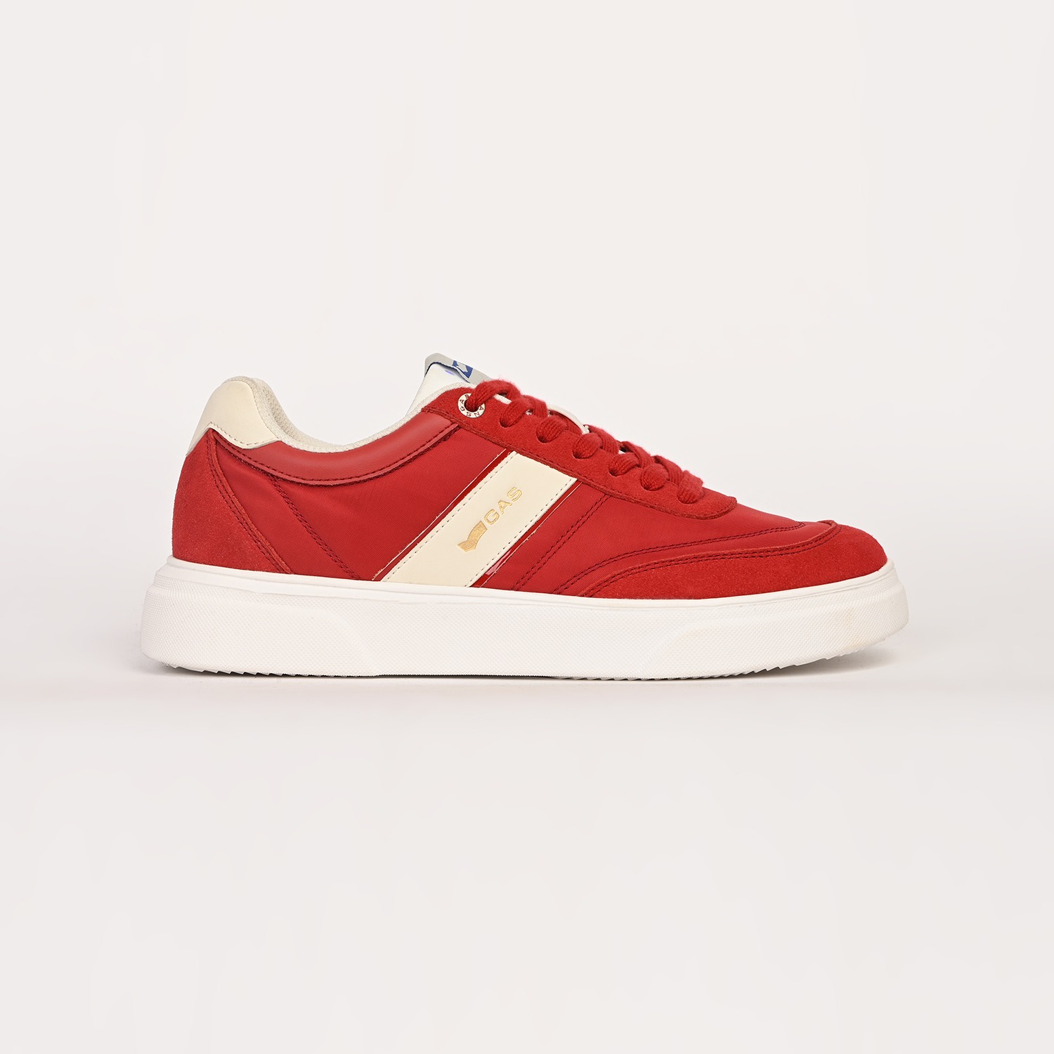 GAS | Men Luciano Red Casual Sneakers