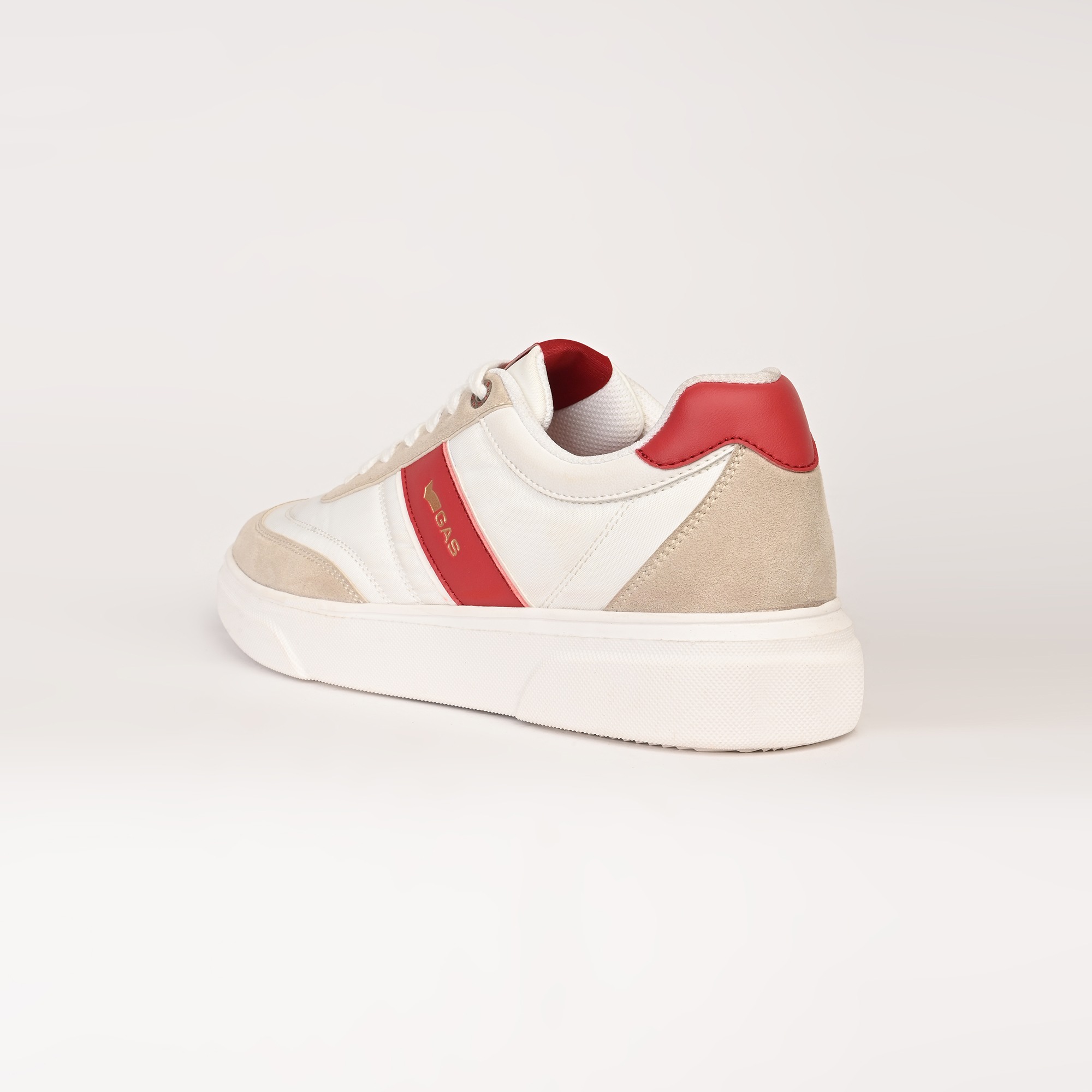 GAS | Men Luciano White Casual Sneakers|6