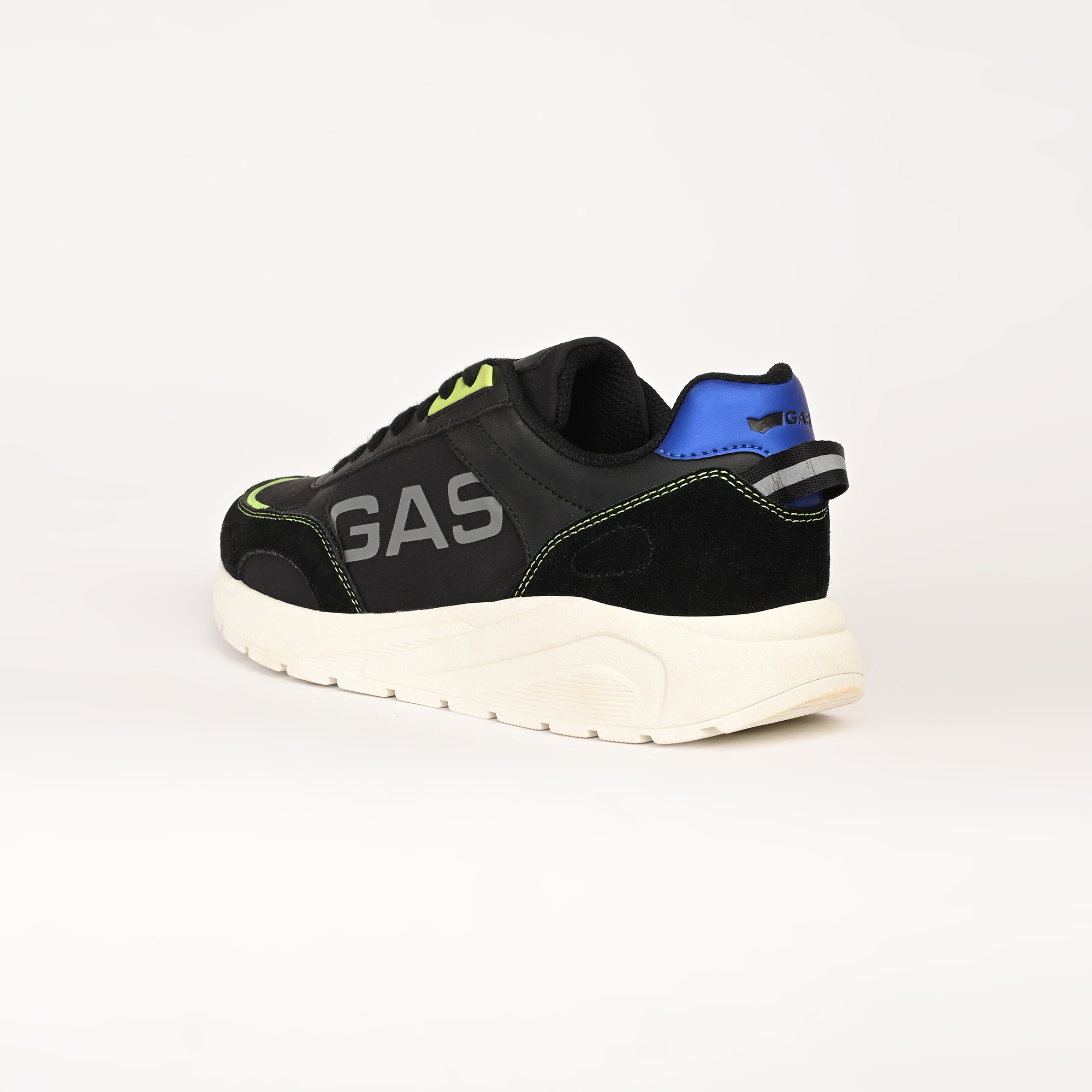 GAS | Men Eclipse-V1 Black Casual Sneakers|6