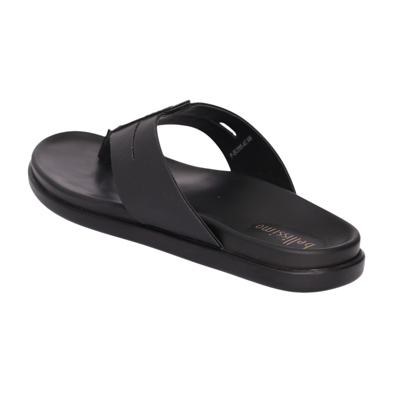 Men Black RidgeCraft Toe-Post Sandals
