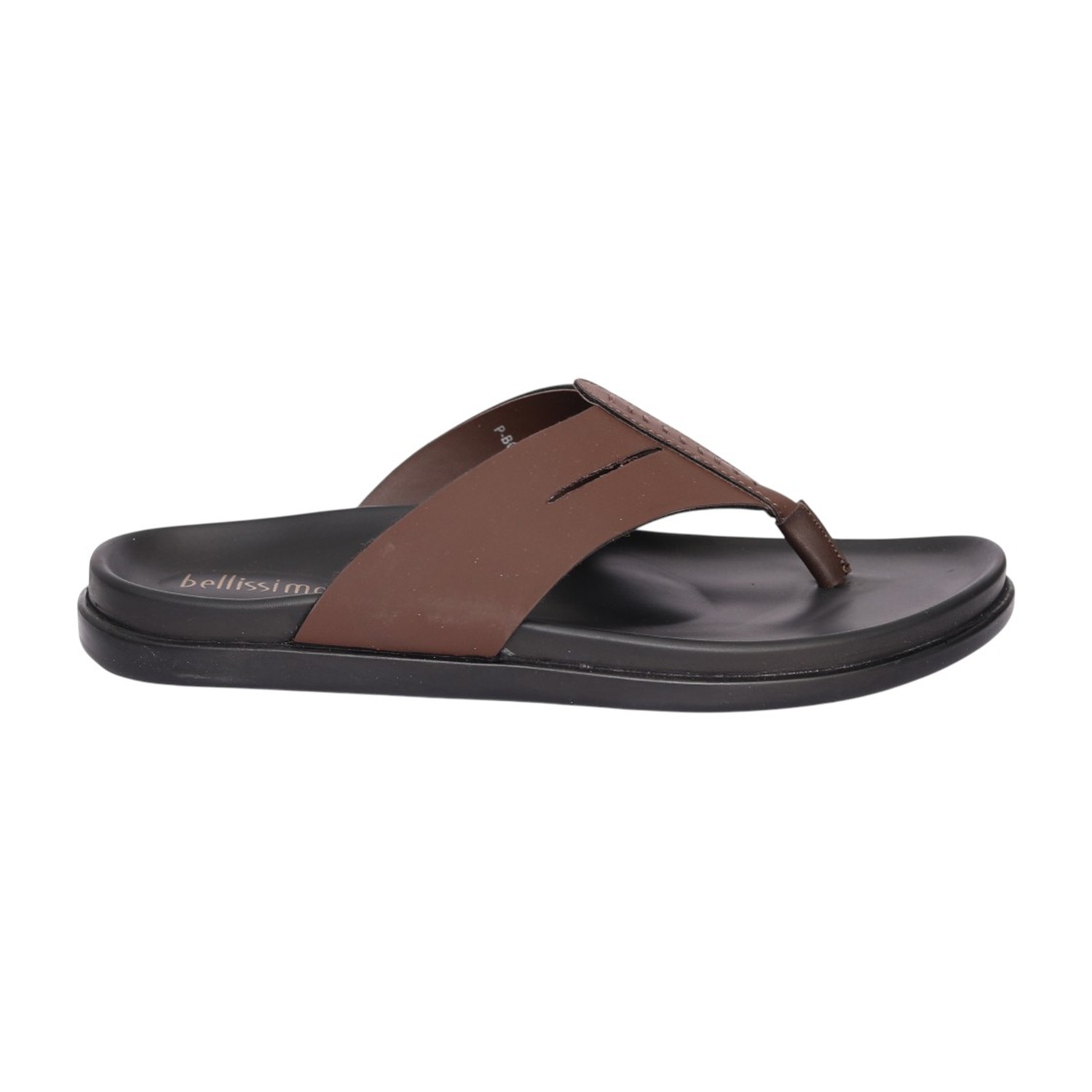 Men Brown RidgeCraft Toe-Post Sandals