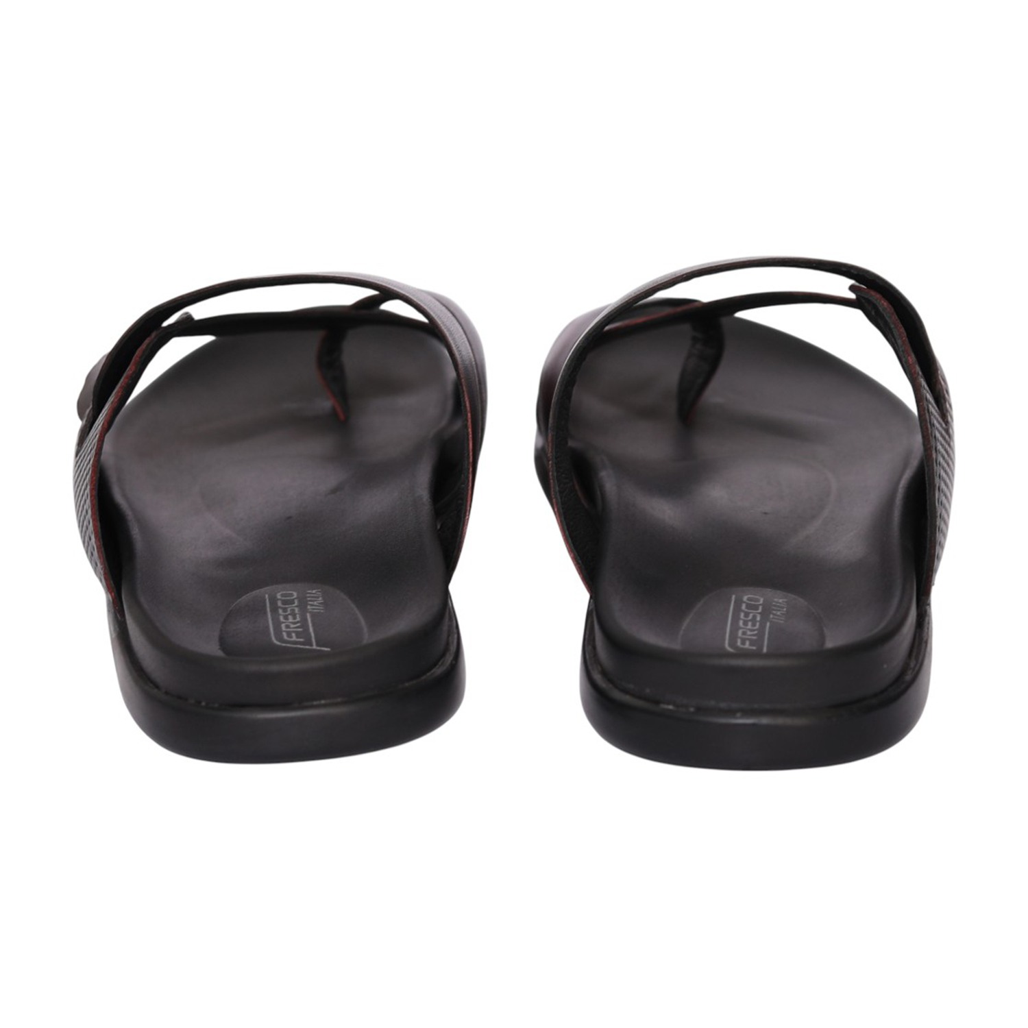 Men Bordo Dual Strap Casual Sandals