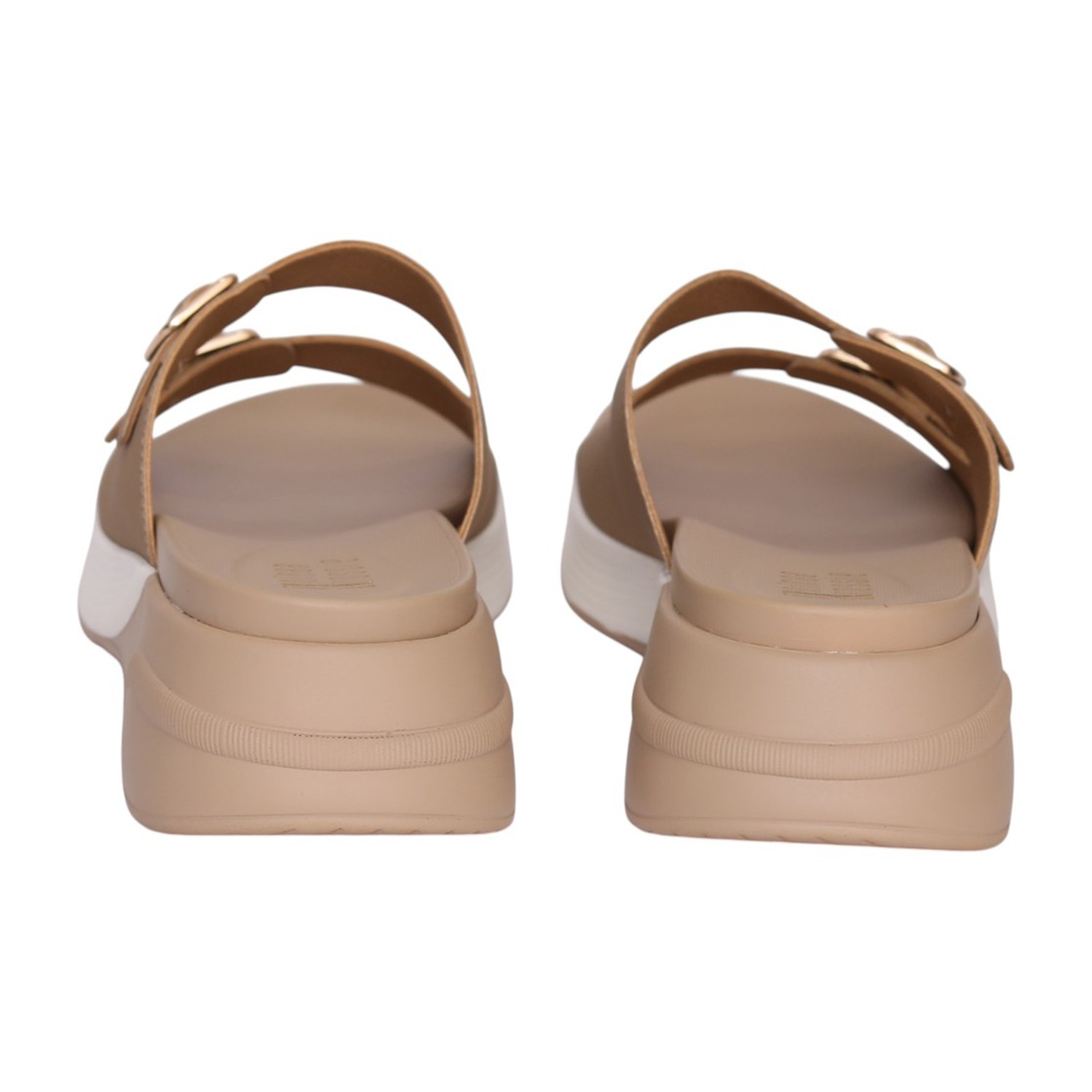Women Taupe Elite Buckle Sandal