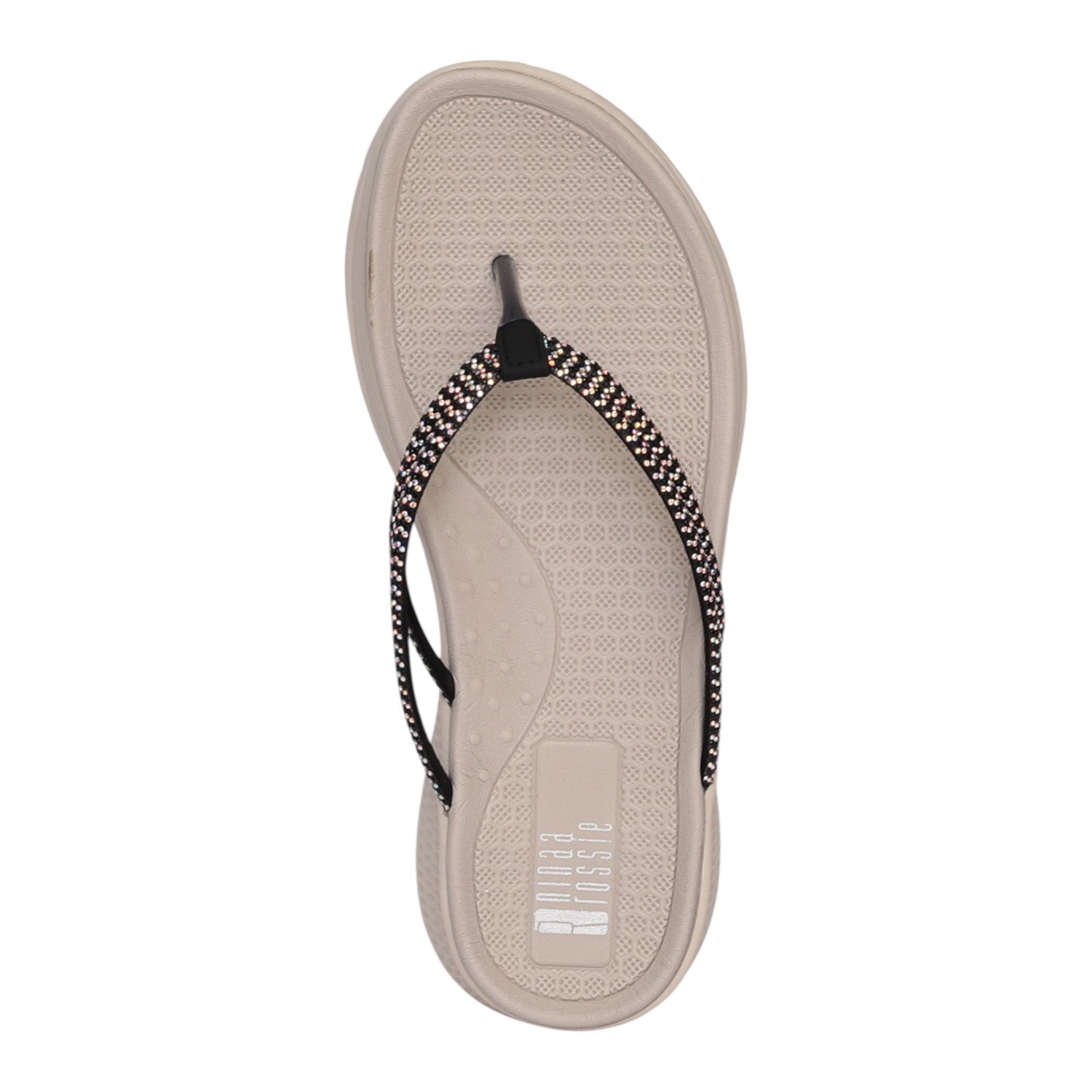 Women Black Radiance Wedge