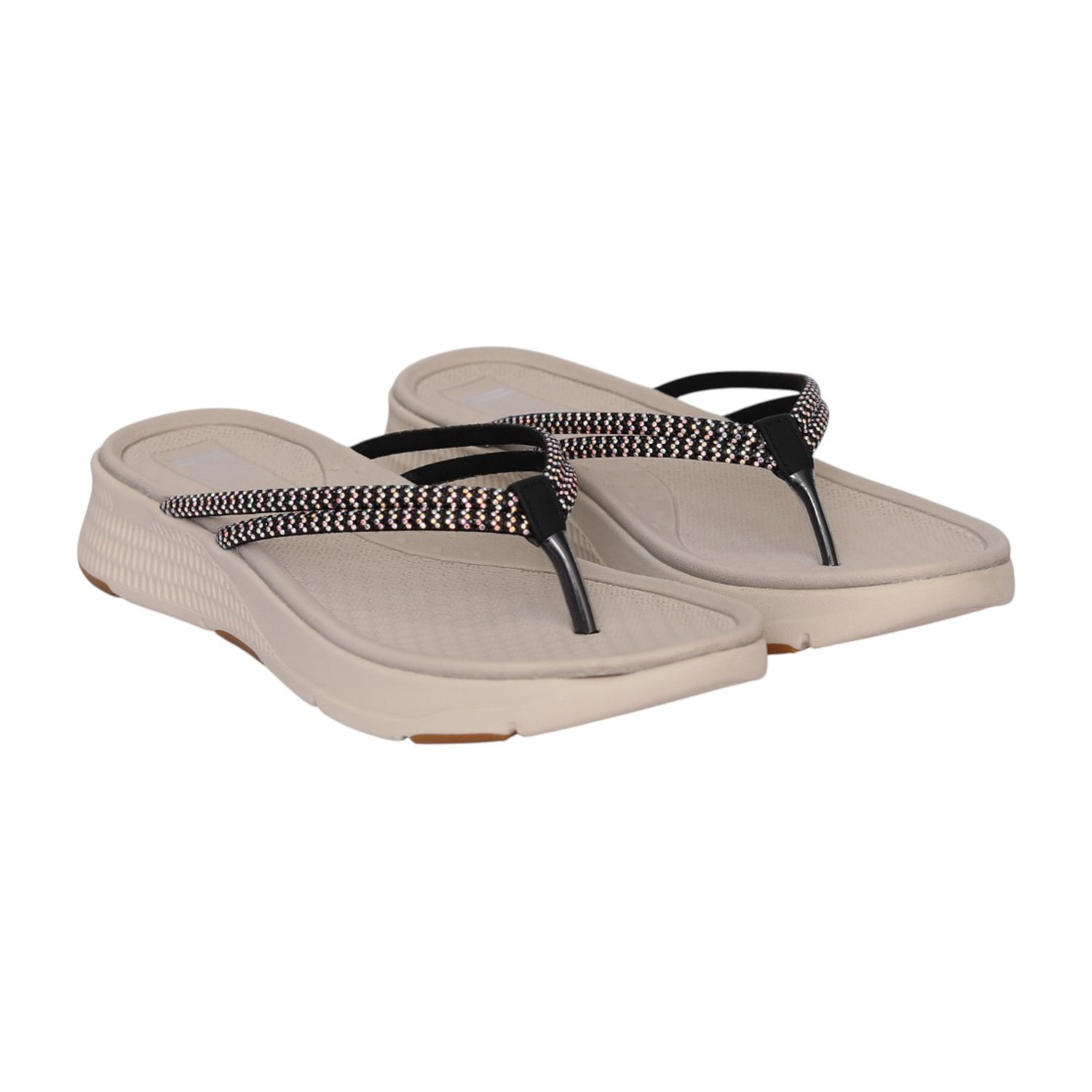 Women Black Radiance Wedge